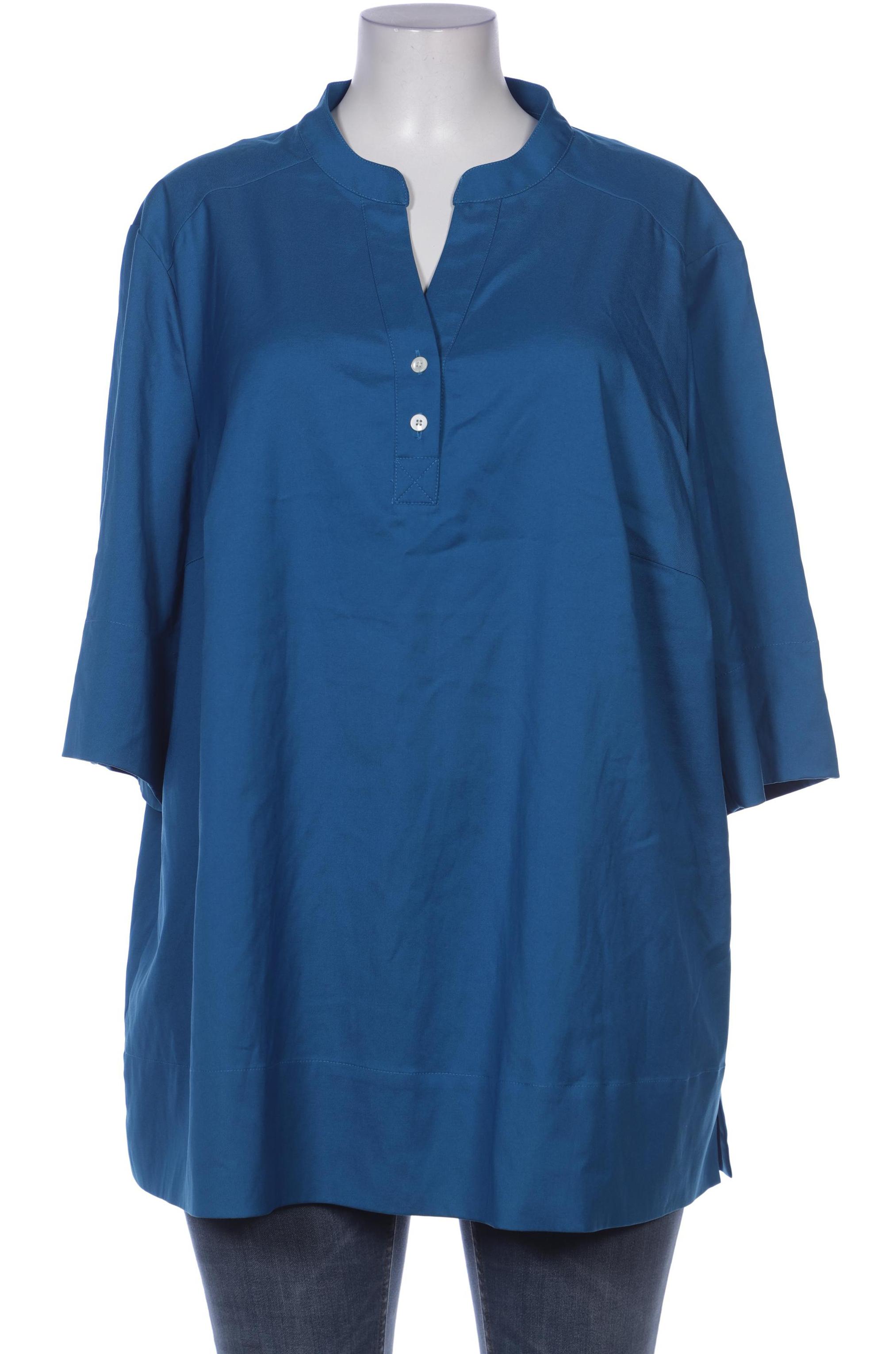

Sallie Sahne Damen Bluse, blau, Gr. 48
