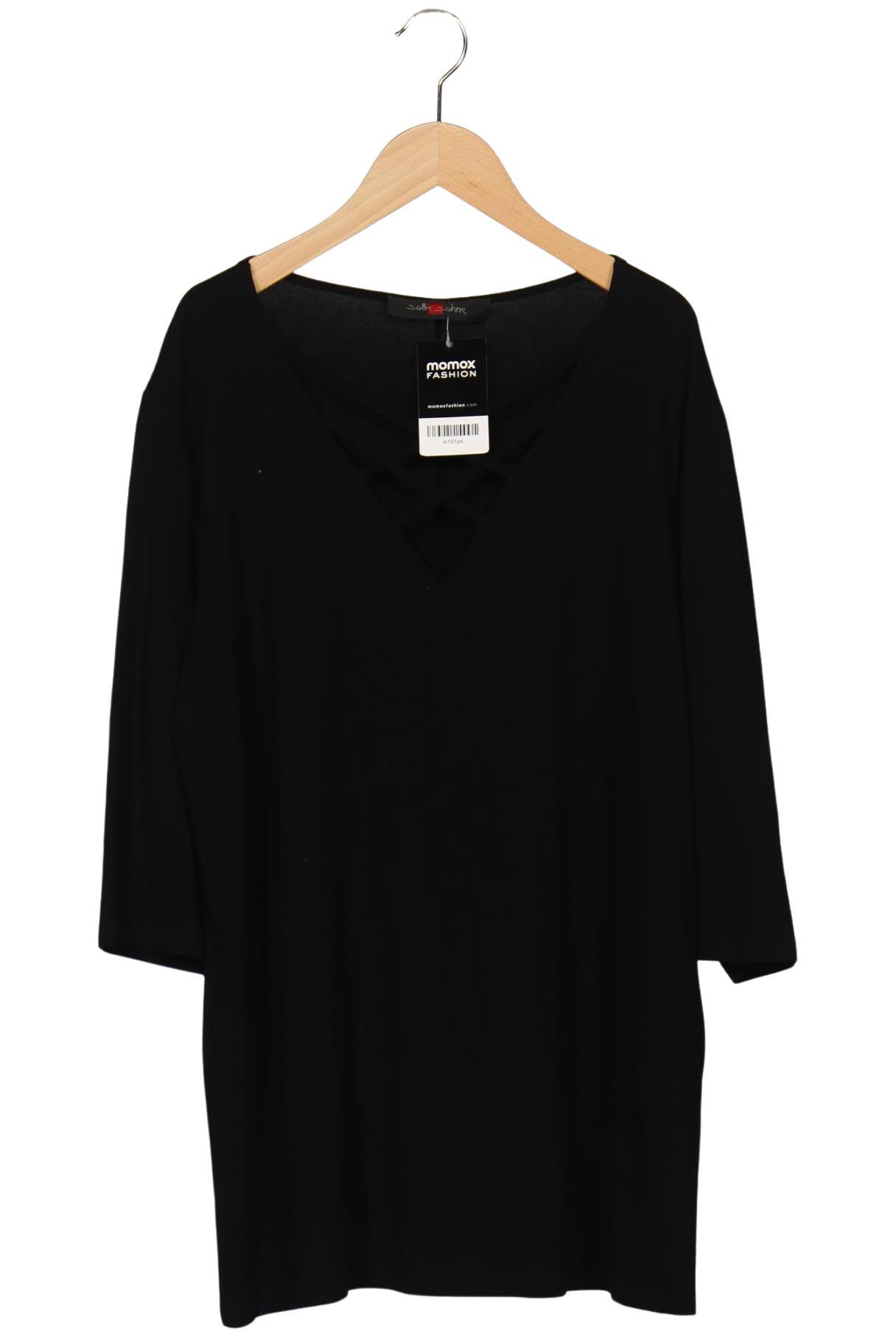 

Sallie Sahne Damen Langarmshirt, schwarz, Gr. 46