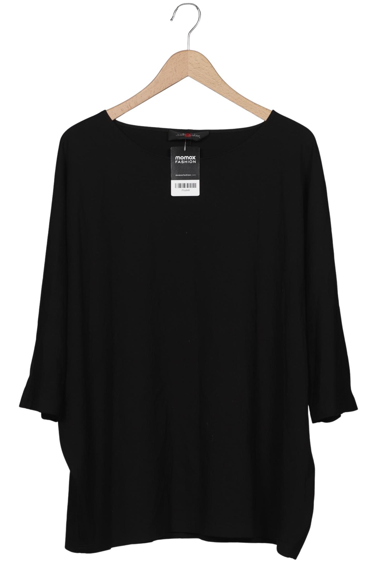

Sallie Sahne Damen Langarmshirt, schwarz, Gr. 50