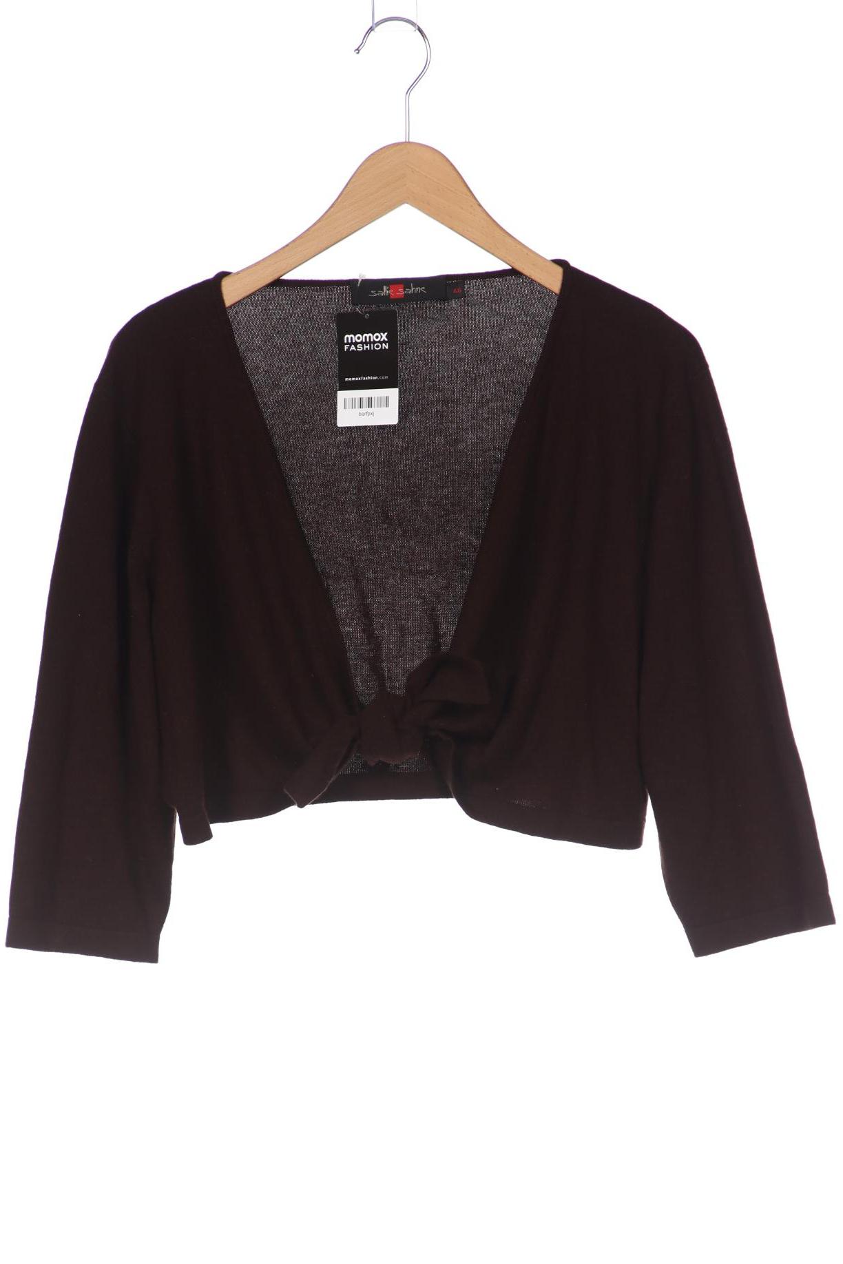 

Sallie Sahne Damen Strickjacke, braun, Gr. 46