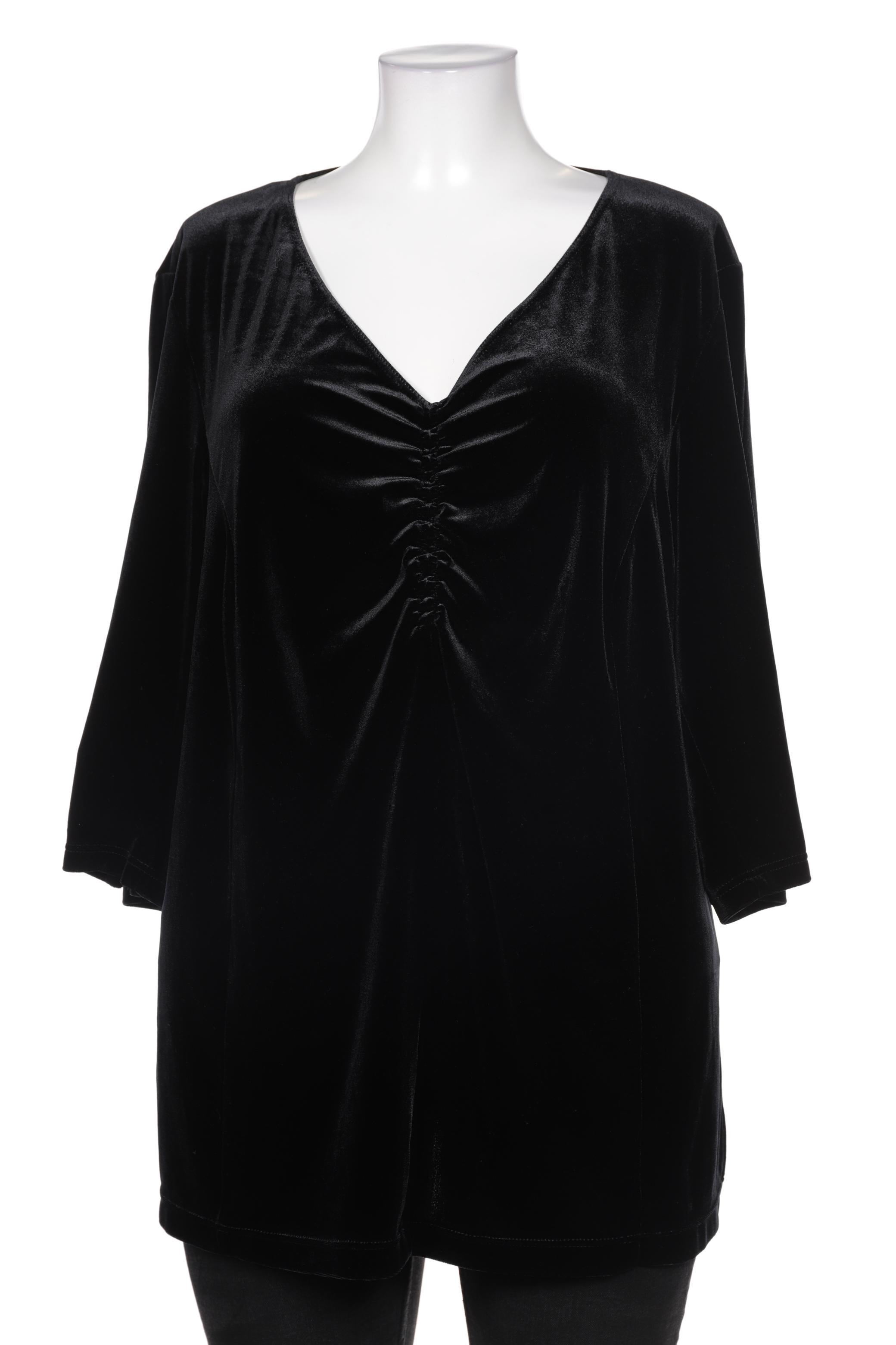 

Sallie Sahne Damen Bluse, schwarz, Gr. 48