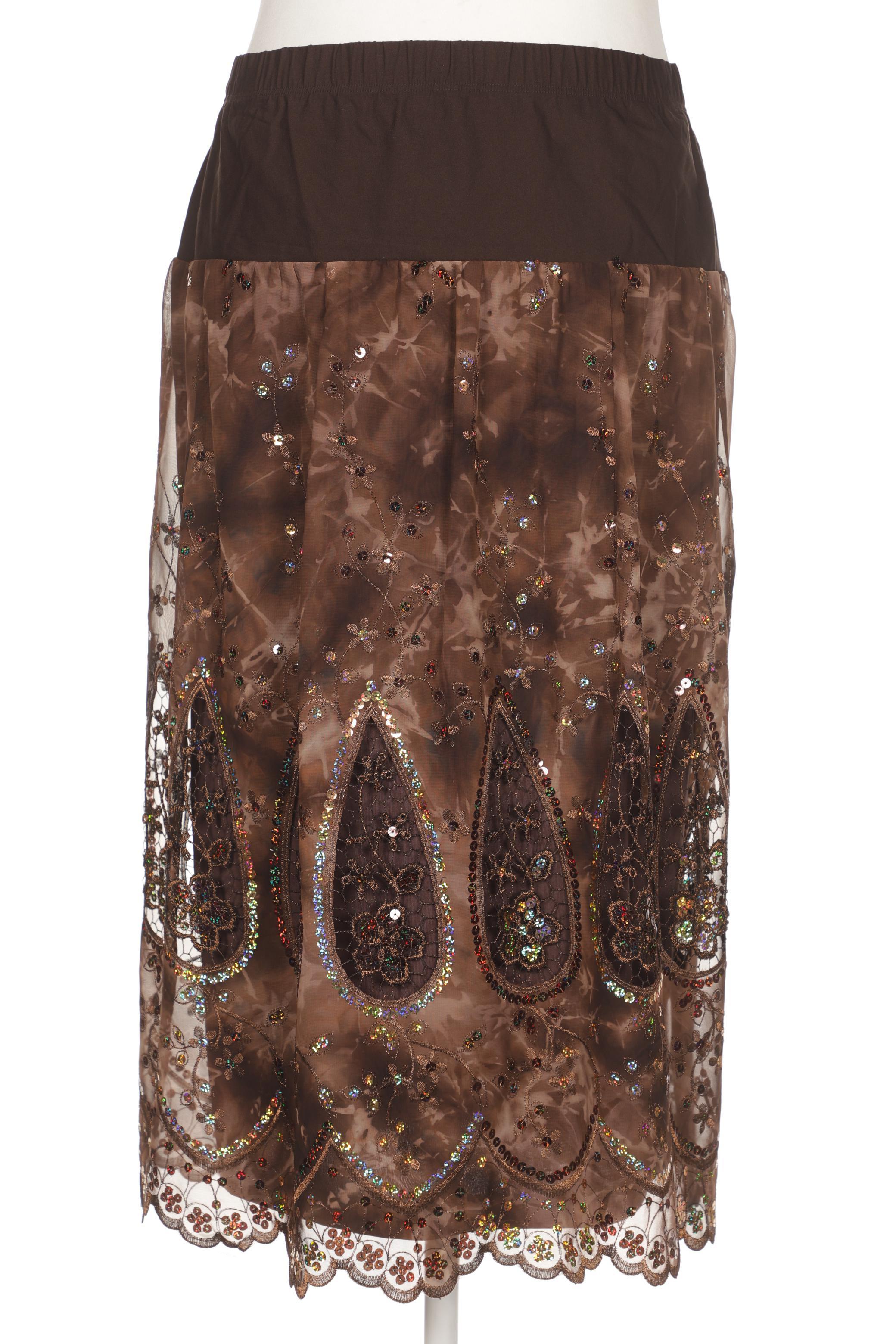 

Sallie Sahne Damen Rock, braun, Gr. 44