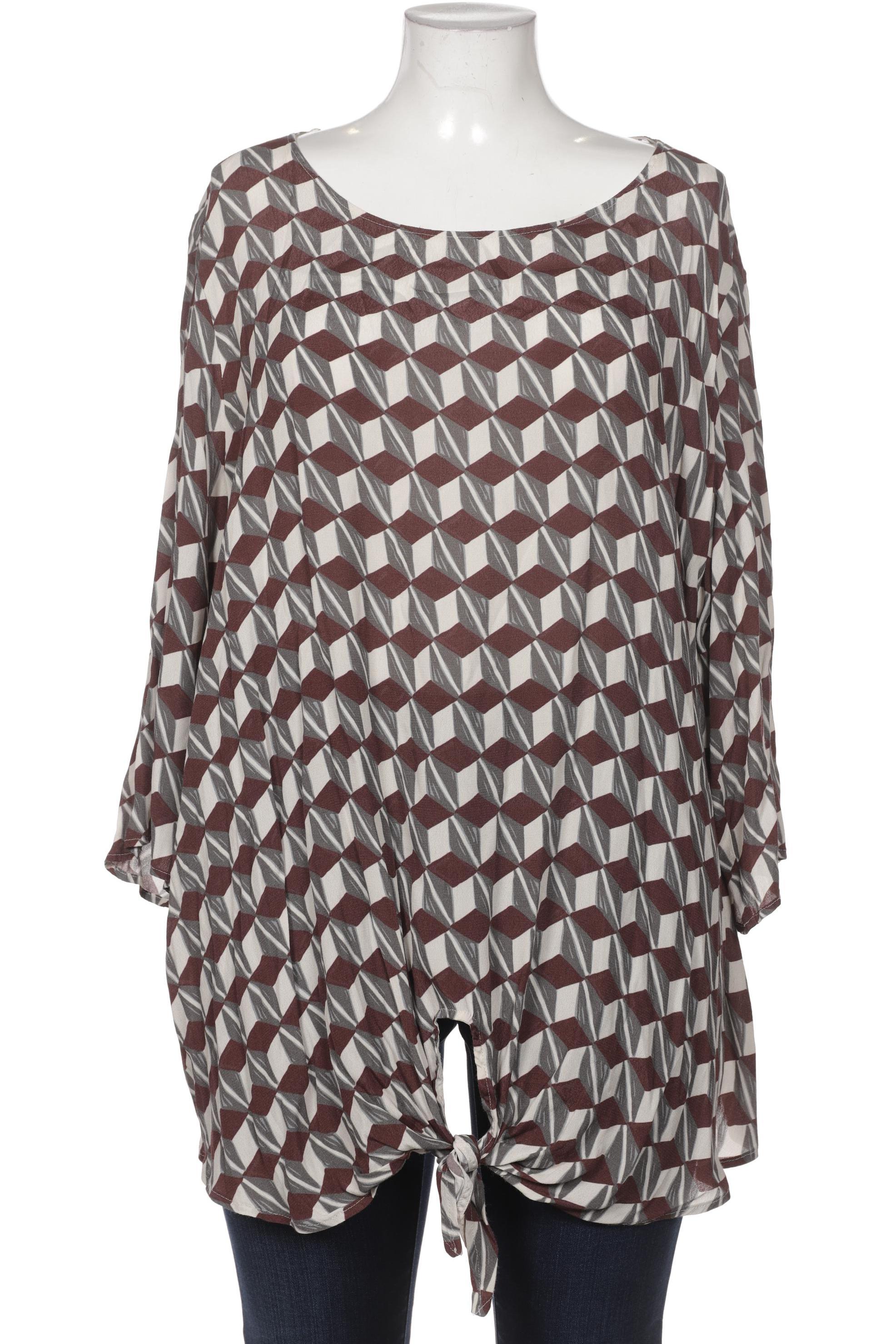 

Sallie Sahne Damen Bluse, braun, Gr. 52