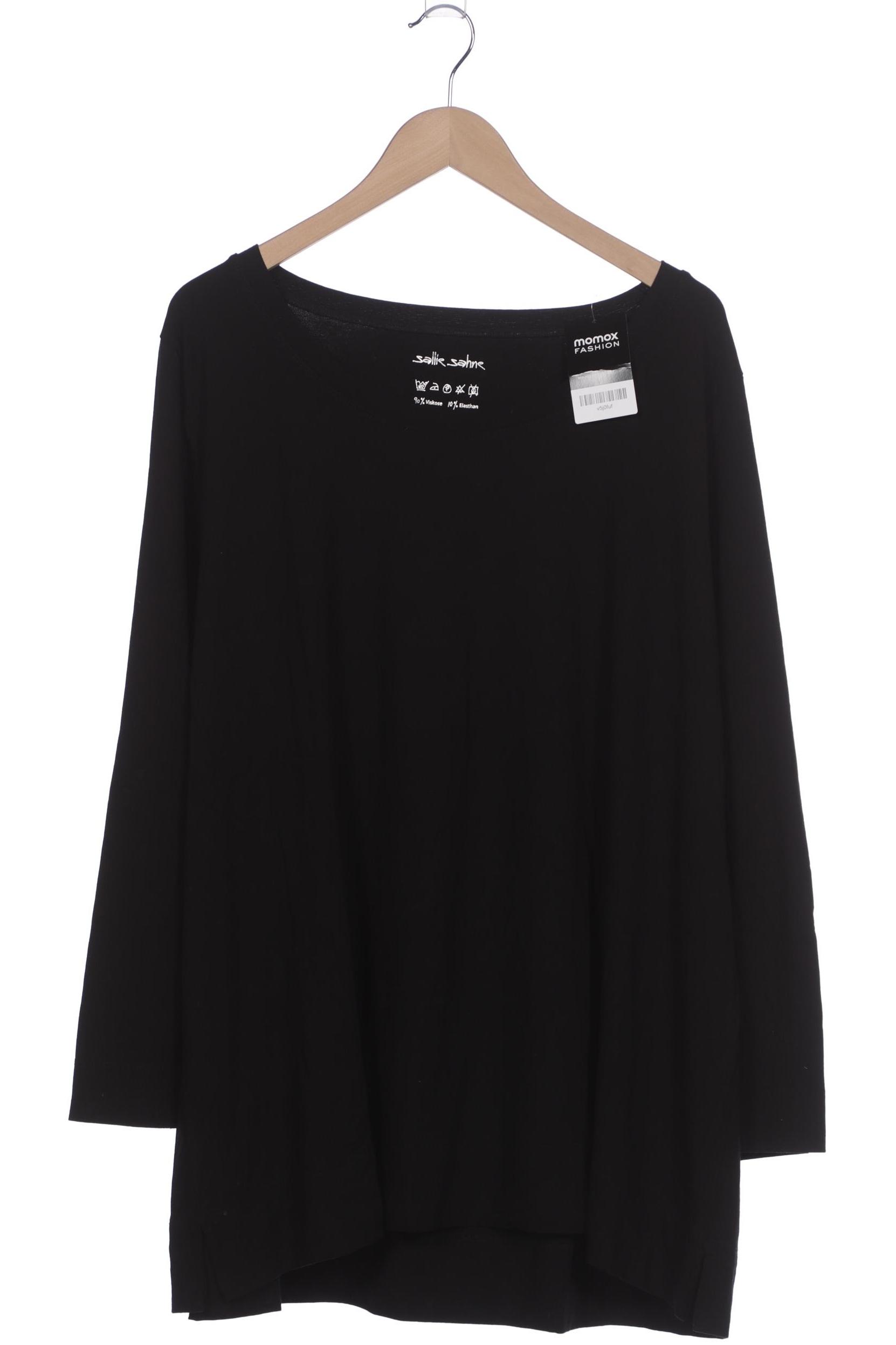 

Sallie Sahne Damen Langarmshirt, schwarz, Gr. 42