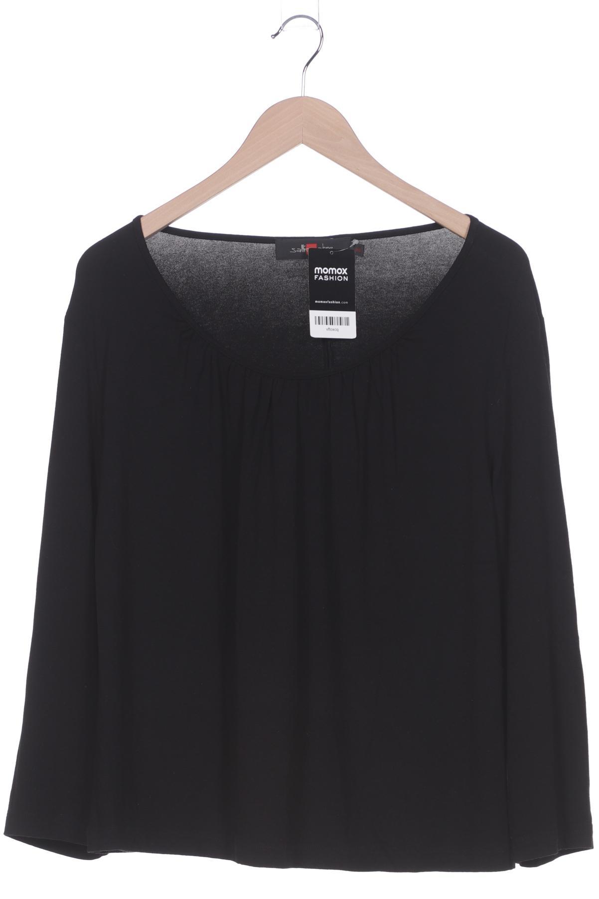 

Sallie Sahne Damen Langarmshirt, schwarz, Gr. 50