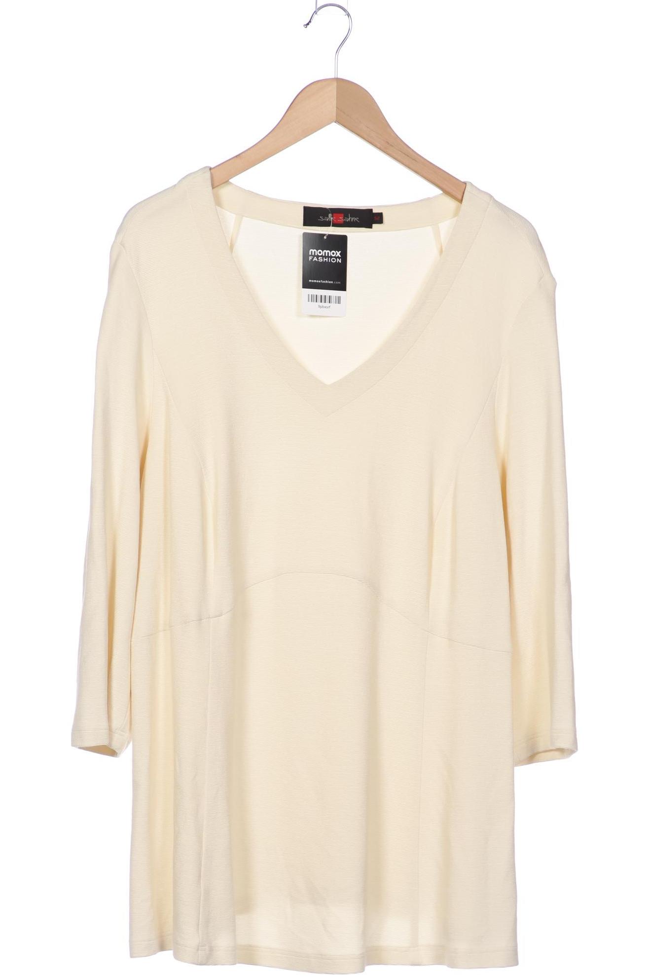 

Sallie Sahne Damen Langarmshirt, cremeweiß, Gr. 52