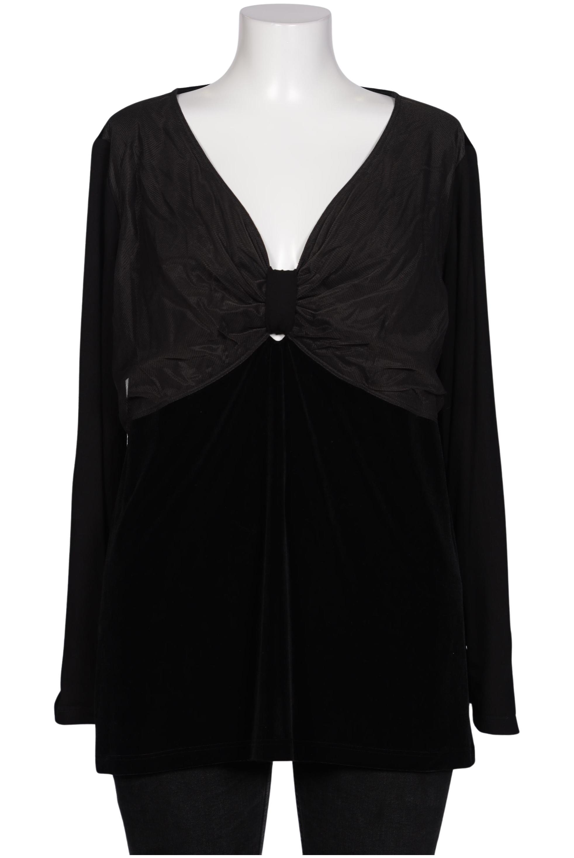 

Sallie Sahne Damen Bluse, schwarz, Gr. 52