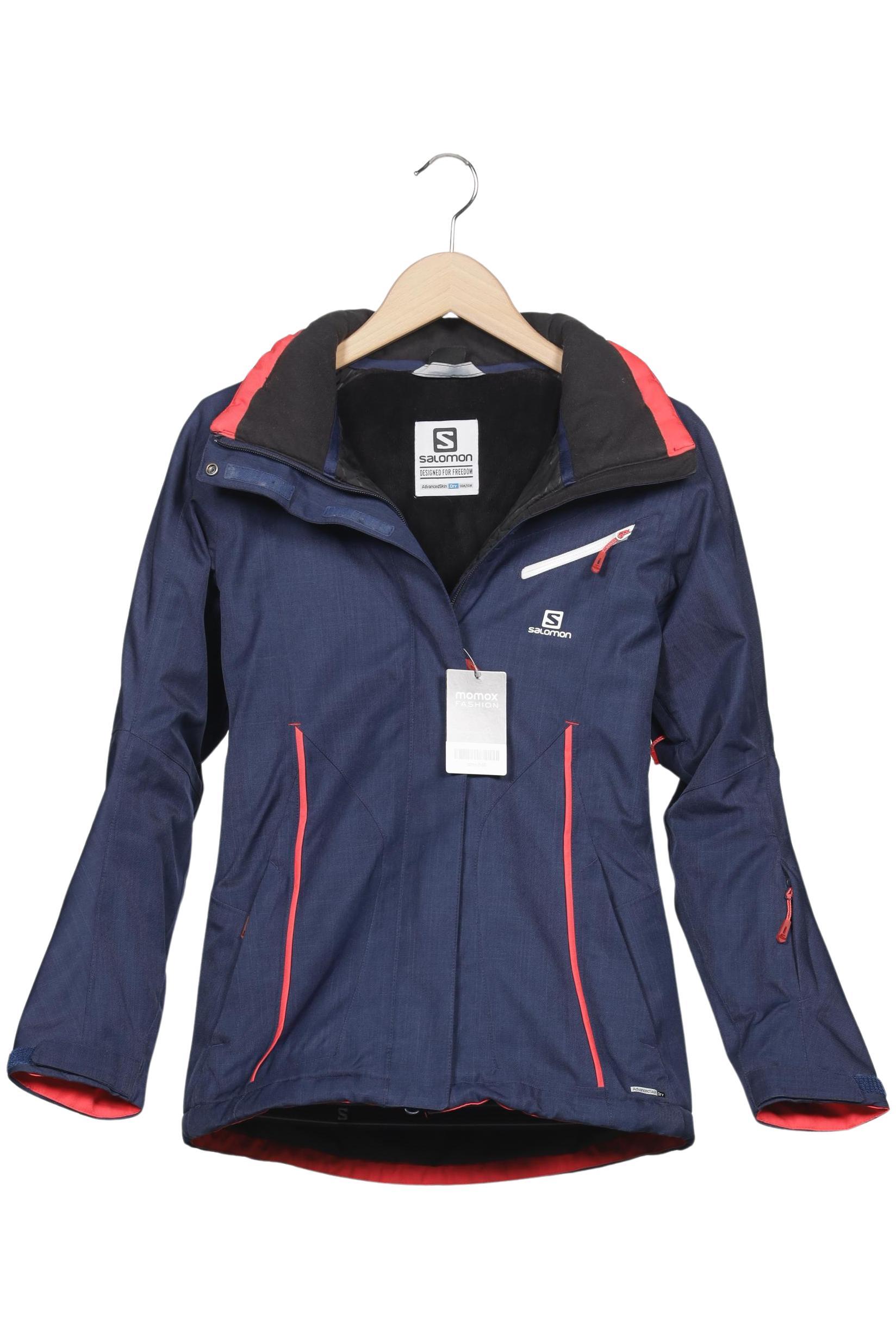

Salomon Damen Jacke, marineblau, Gr. 34