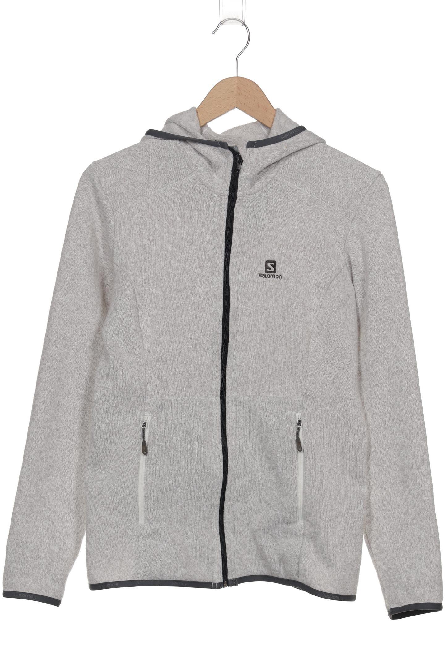

Salomon Damen Kapuzenpullover, grau, Gr. 42