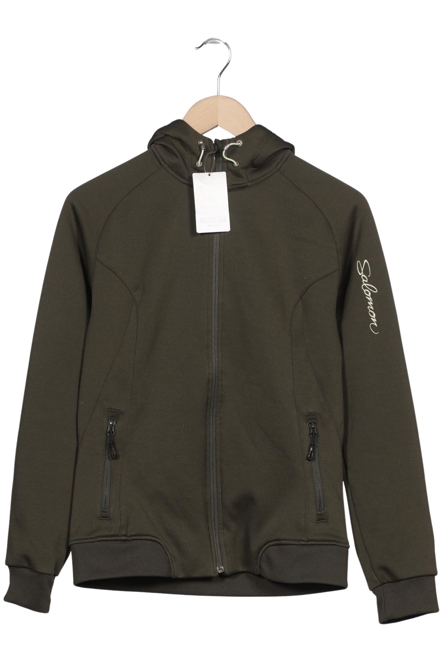 

Salomon Damen Kapuzenpullover, grün, Gr. 38