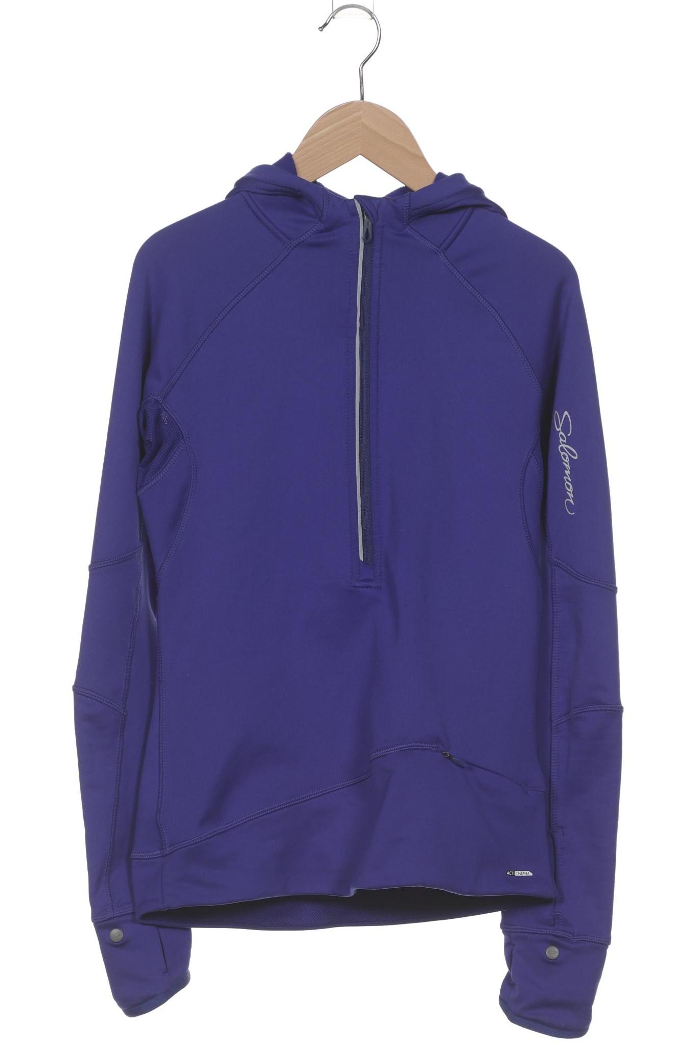 

Salomon Damen Kapuzenpullover, marineblau, Gr. 34