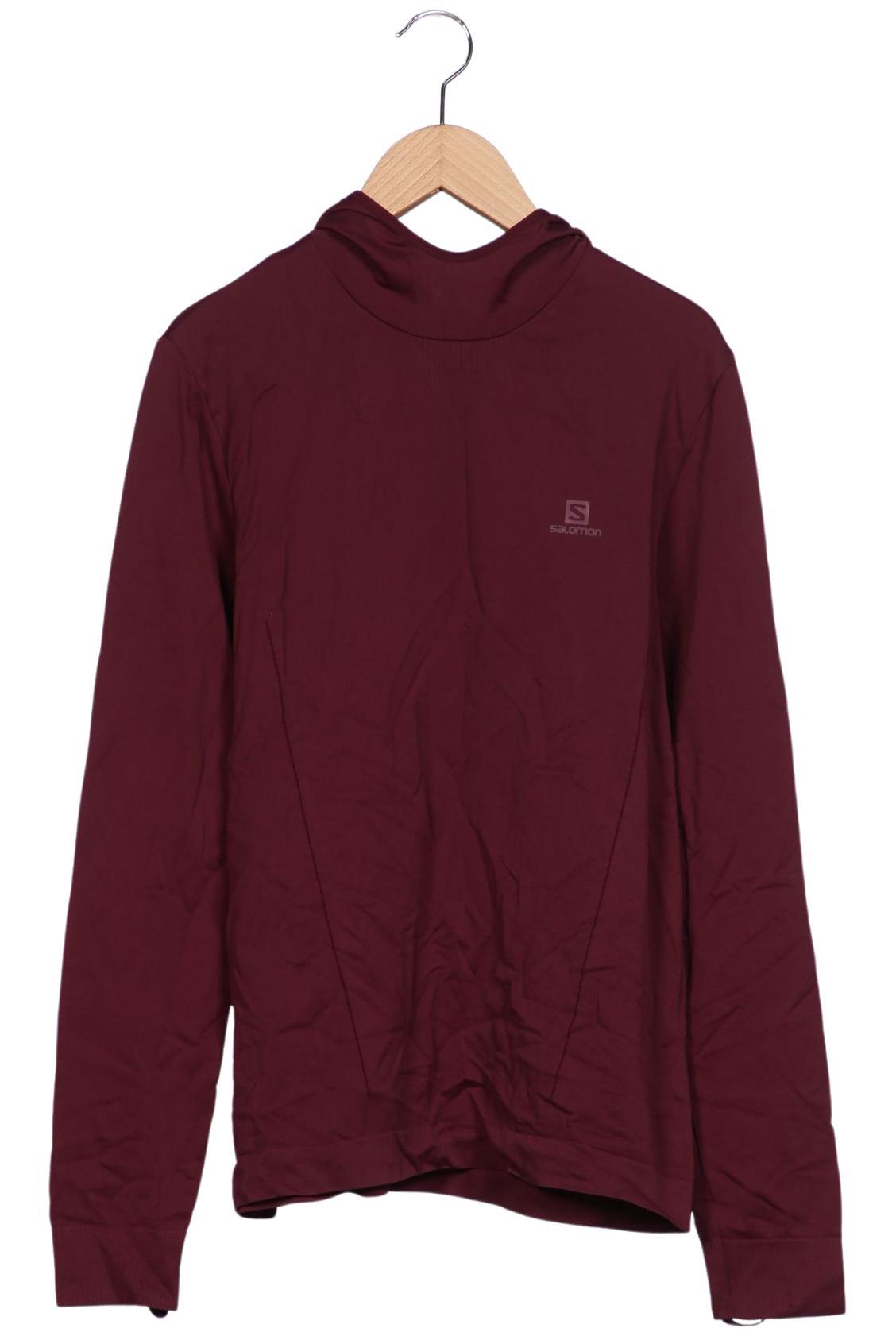 

Salomon Damen Kapuzenpullover, bordeaux, Gr. 42