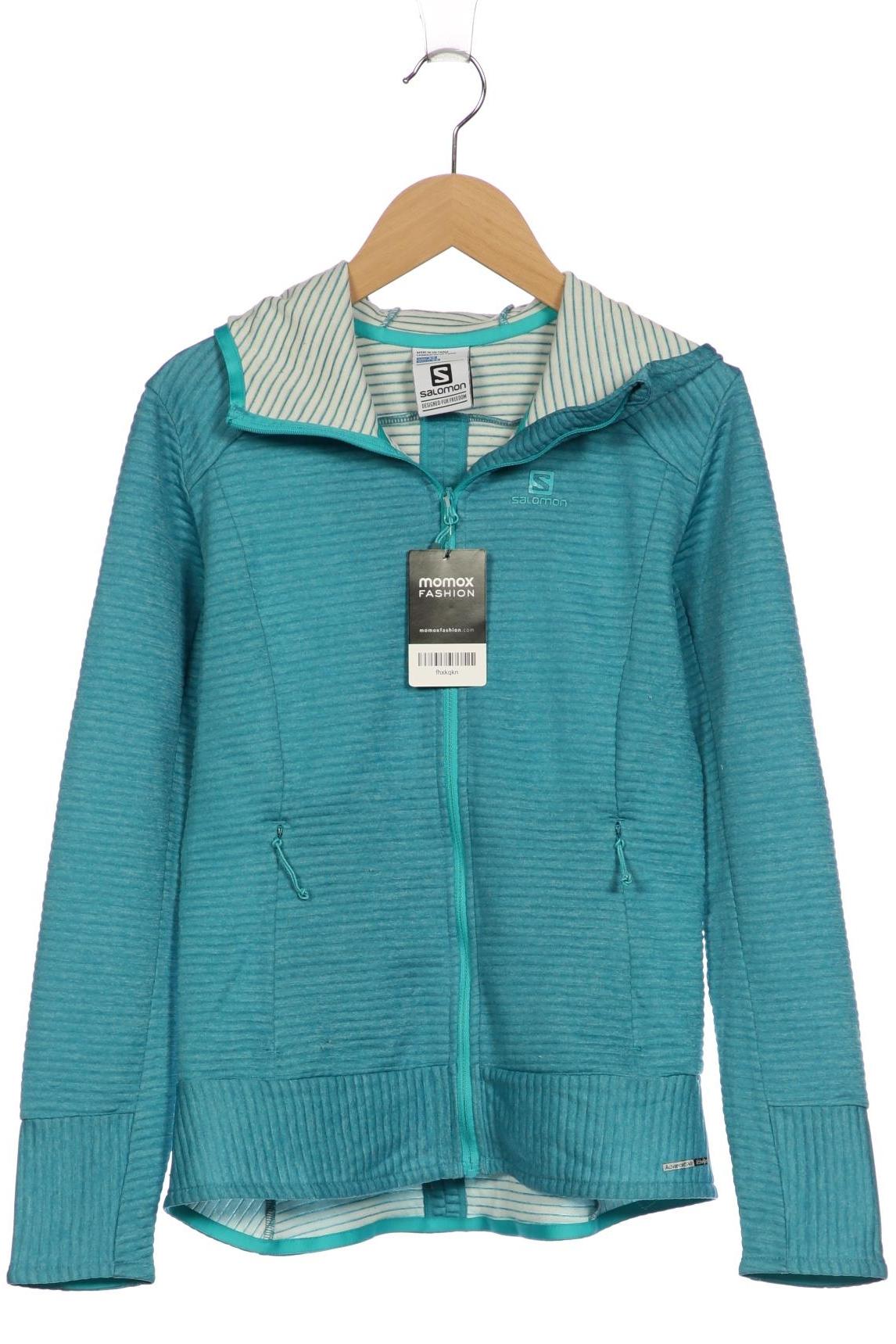 

Salomon Damen Kapuzenpullover, türkis, Gr. 34