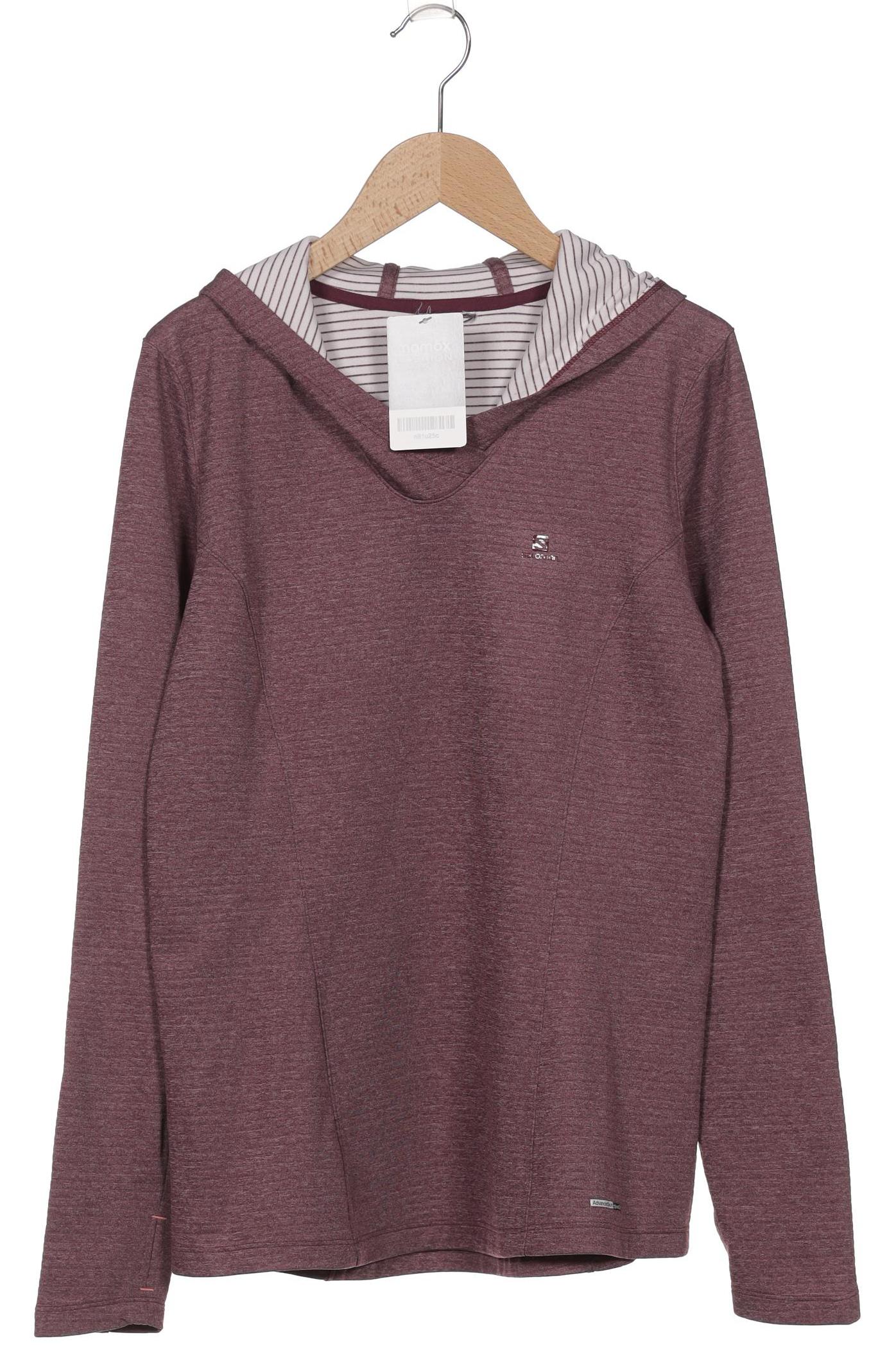 

Salomon Damen Kapuzenpullover, bordeaux, Gr. 38
