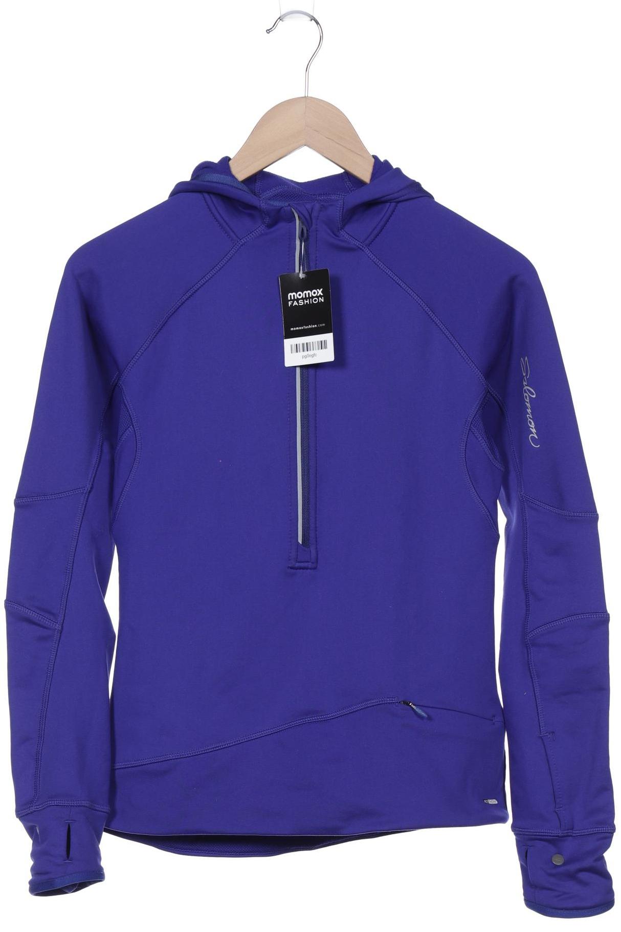 

Salomon Damen Kapuzenpullover, blau, Gr. 36