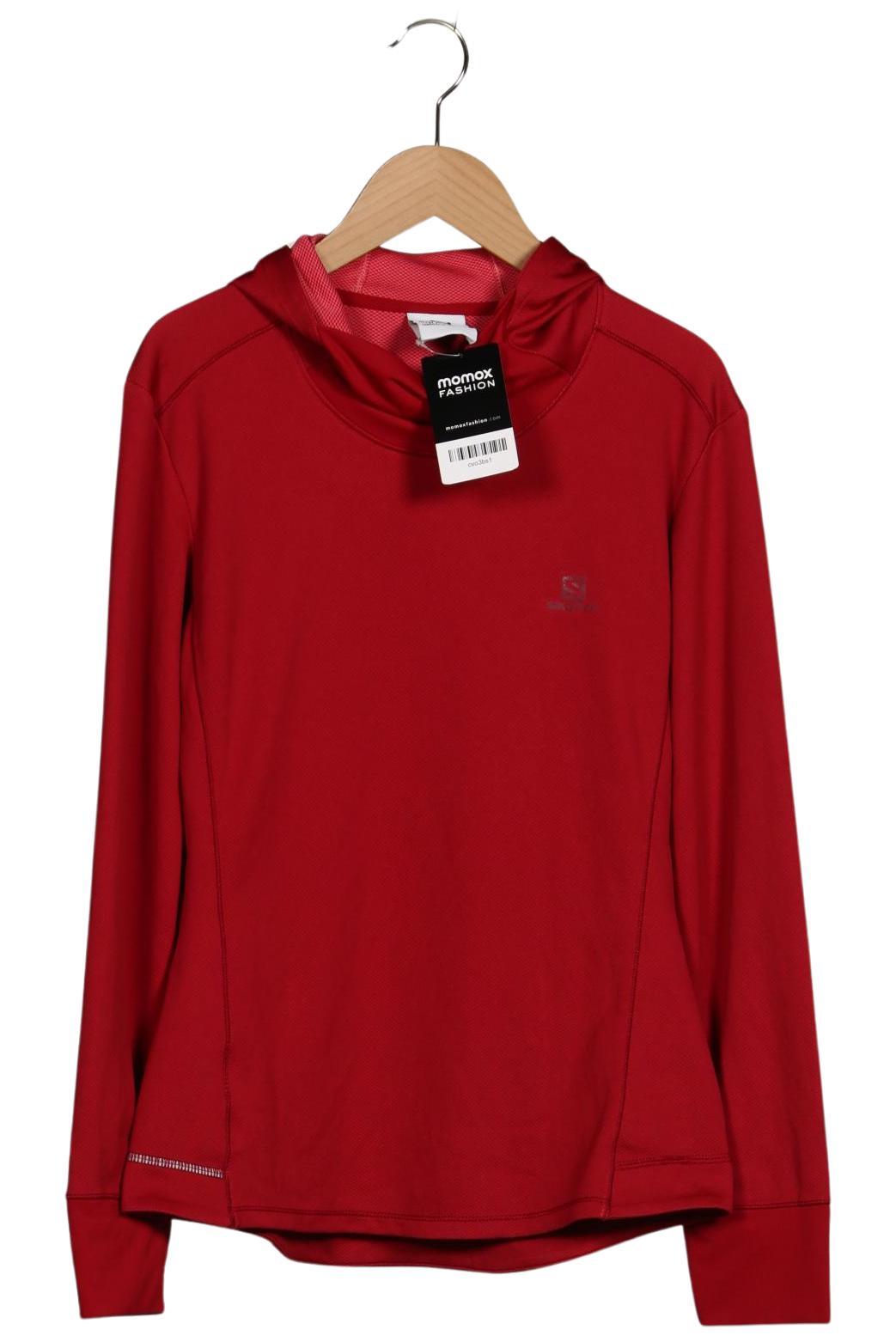 

Salomon Damen Kapuzenpullover, rot, Gr. 38
