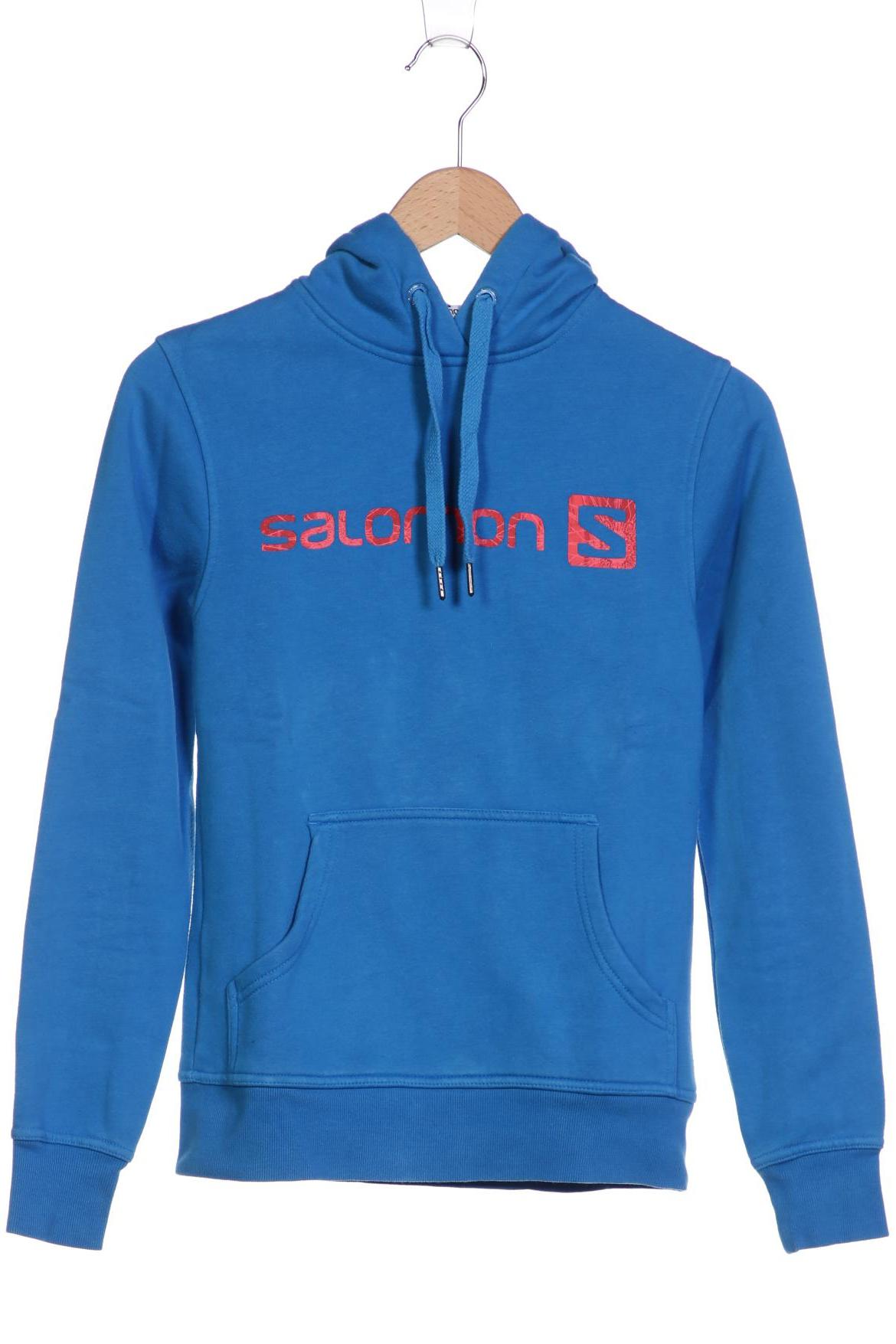 

Salomon Damen Kapuzenpullover, blau, Gr. 34