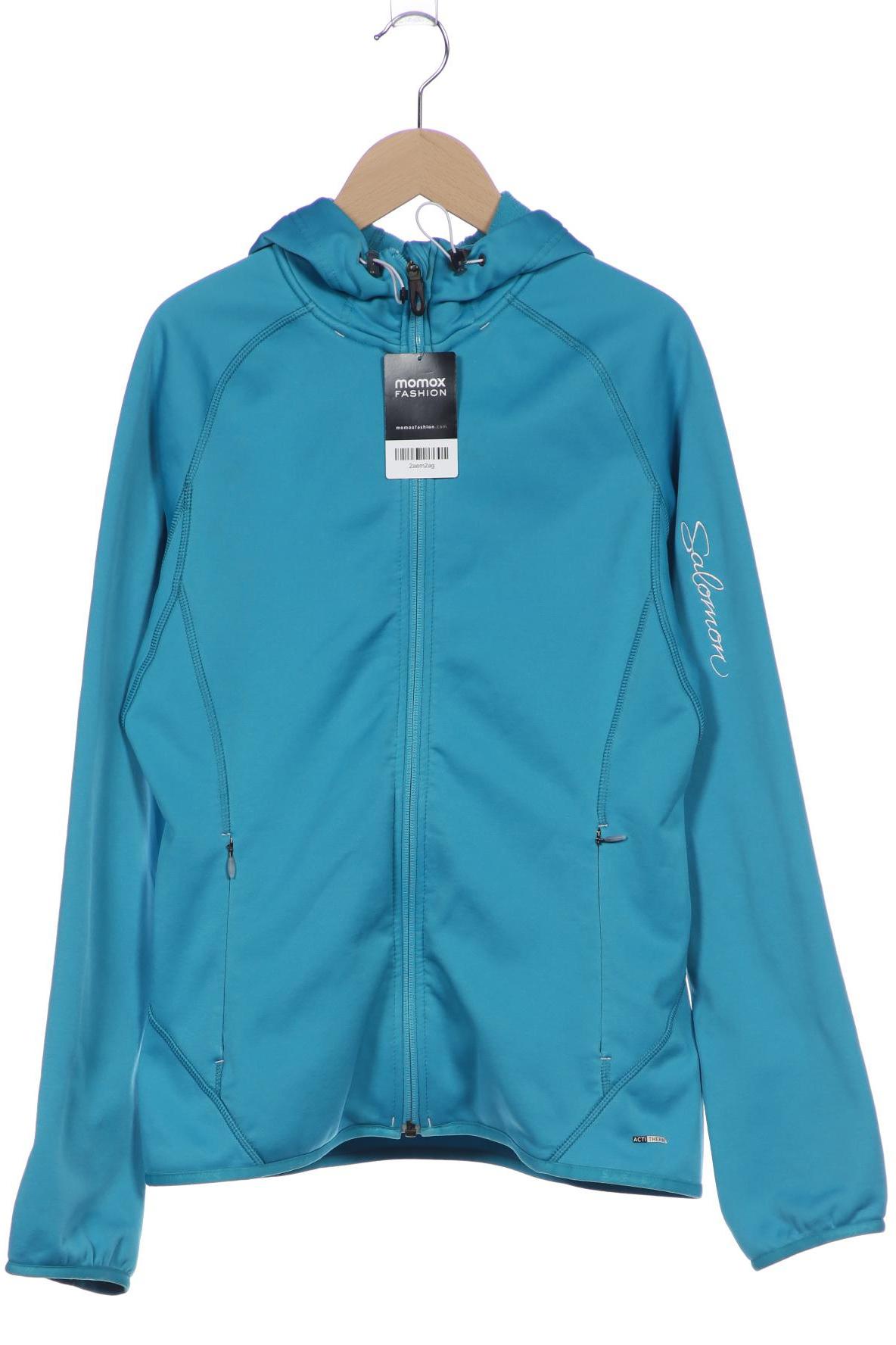 

Salomon Damen Kapuzenpullover, blau, Gr. 38