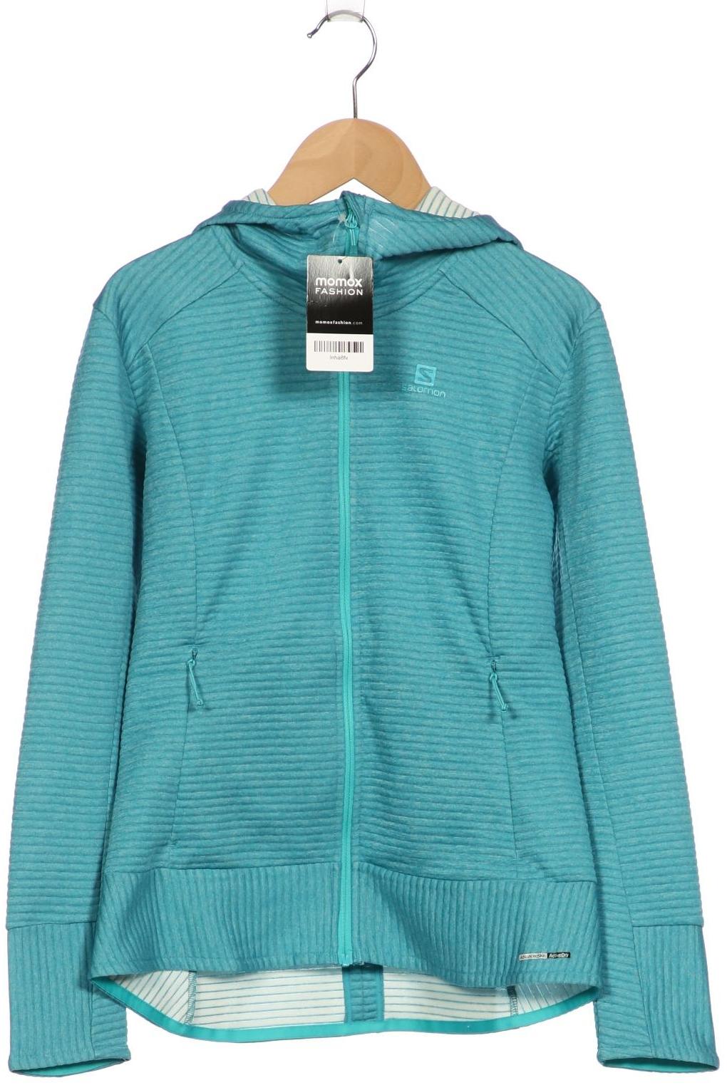 

Salomon Damen Kapuzenpullover, türkis, Gr. 36