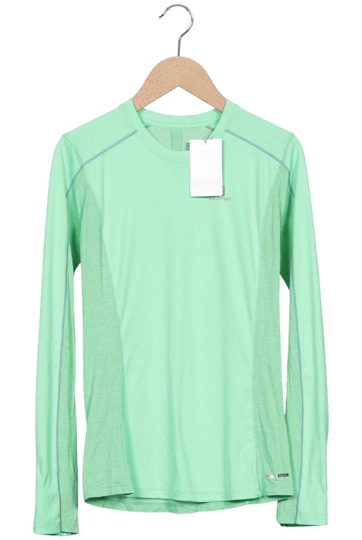 Thumbnail - Salomon Damen Langarmshirt, grün, Gr. 34