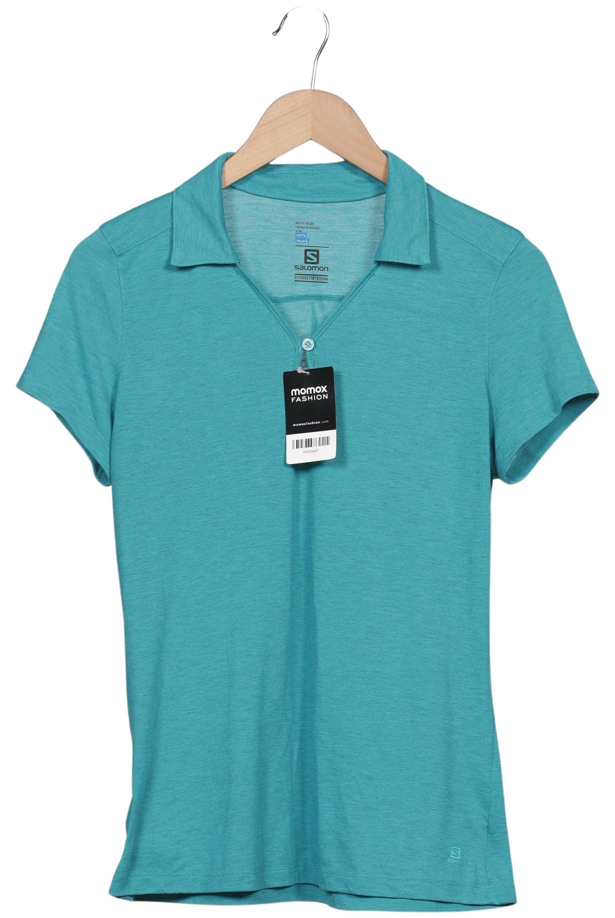 

Salomon Damen Poloshirt, türkis, Gr. 42