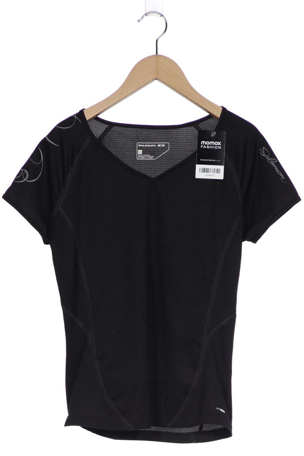 

SALOMON Damen T-Shirt, schwarz