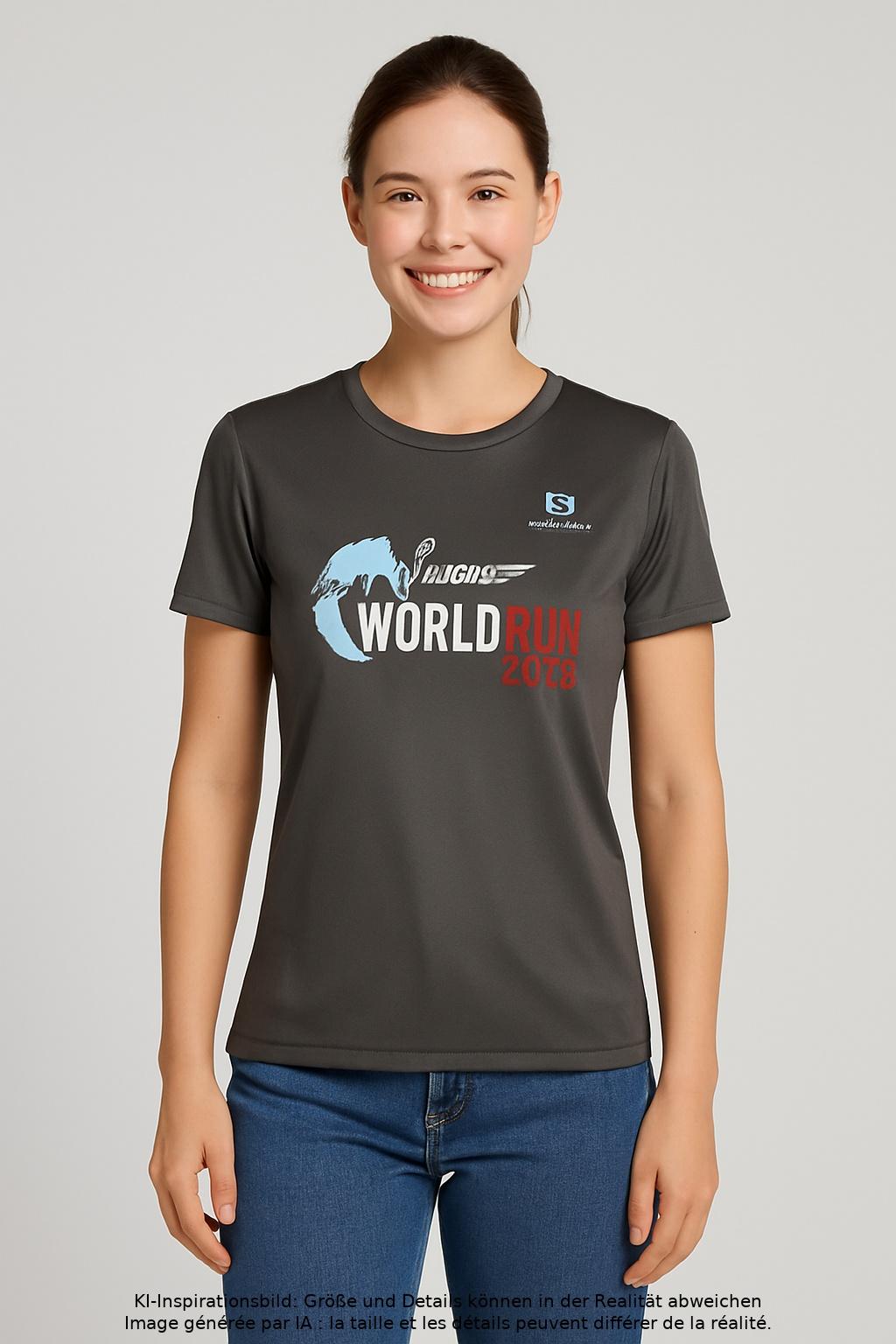 

Salomon Damen T-Shirt, grau, Gr. 36