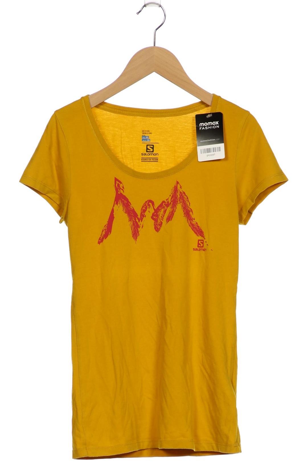 

Salomon Damen T-Shirt, gelb, Gr. 34