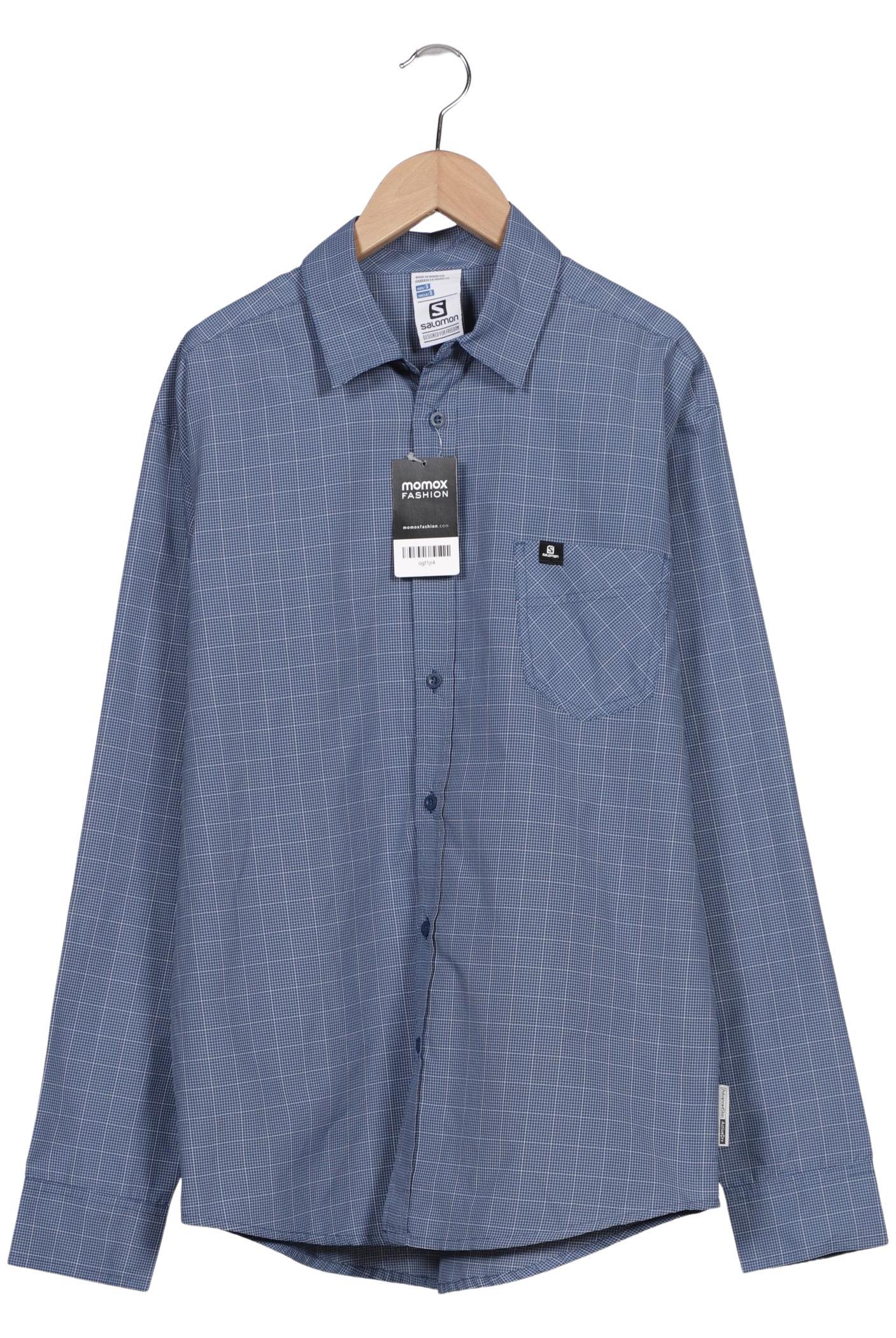 

Salomon Herren Hemd, blau, Gr. 46