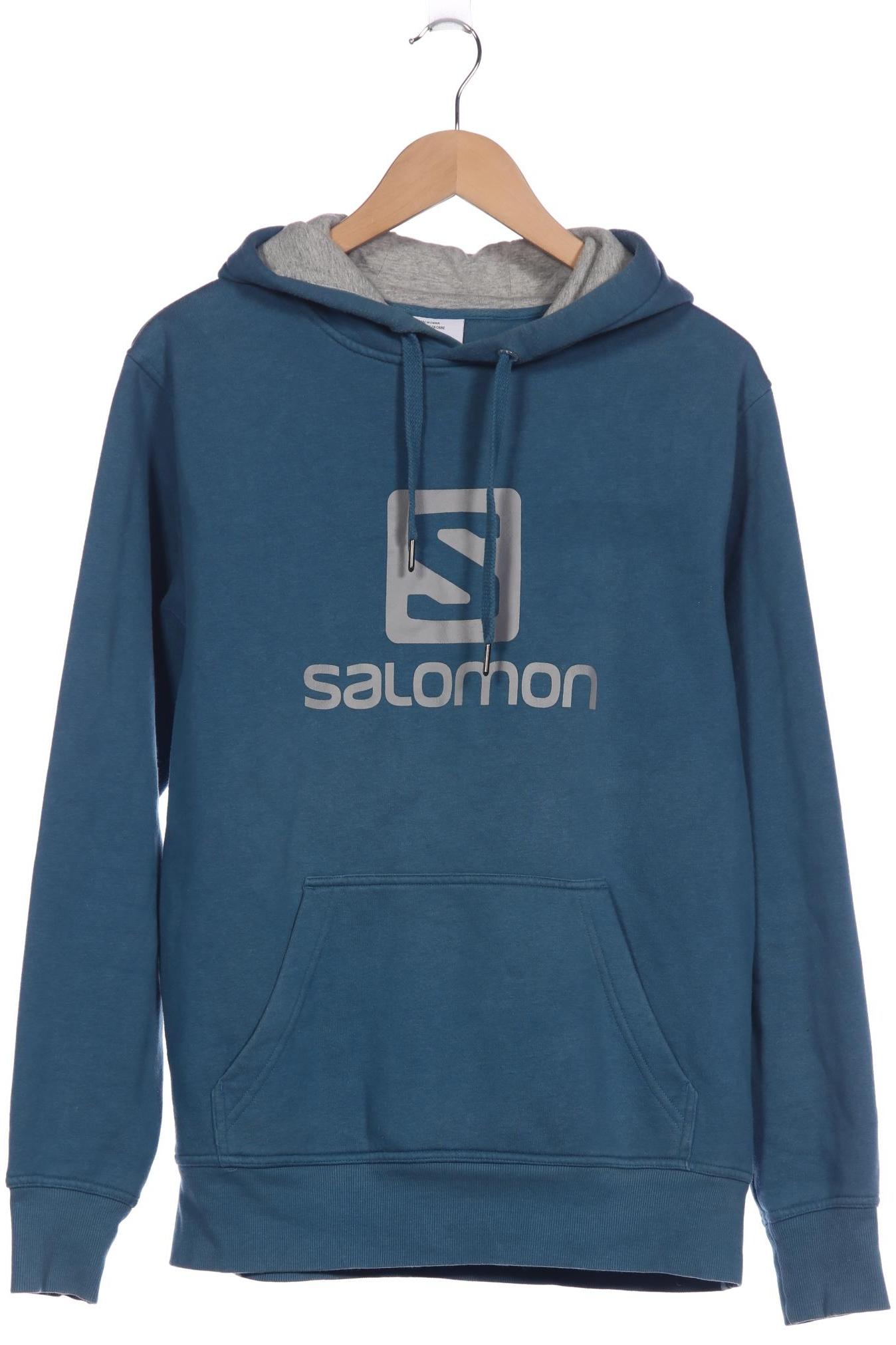 

Salomon Herren Kapuzenpullover, blau, Gr. 48
