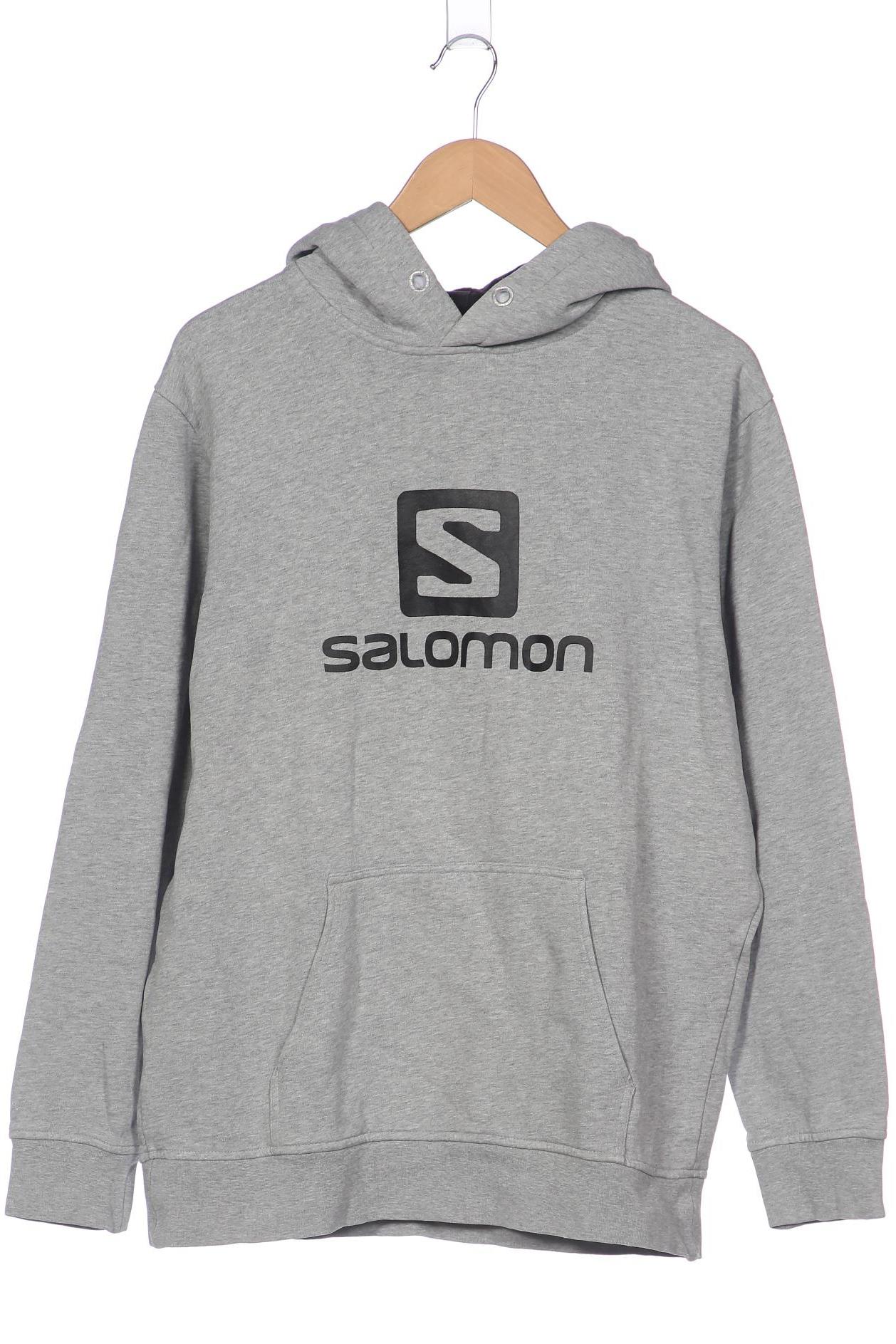 

Salomon Herren Kapuzenpullover, grau, Gr. 52