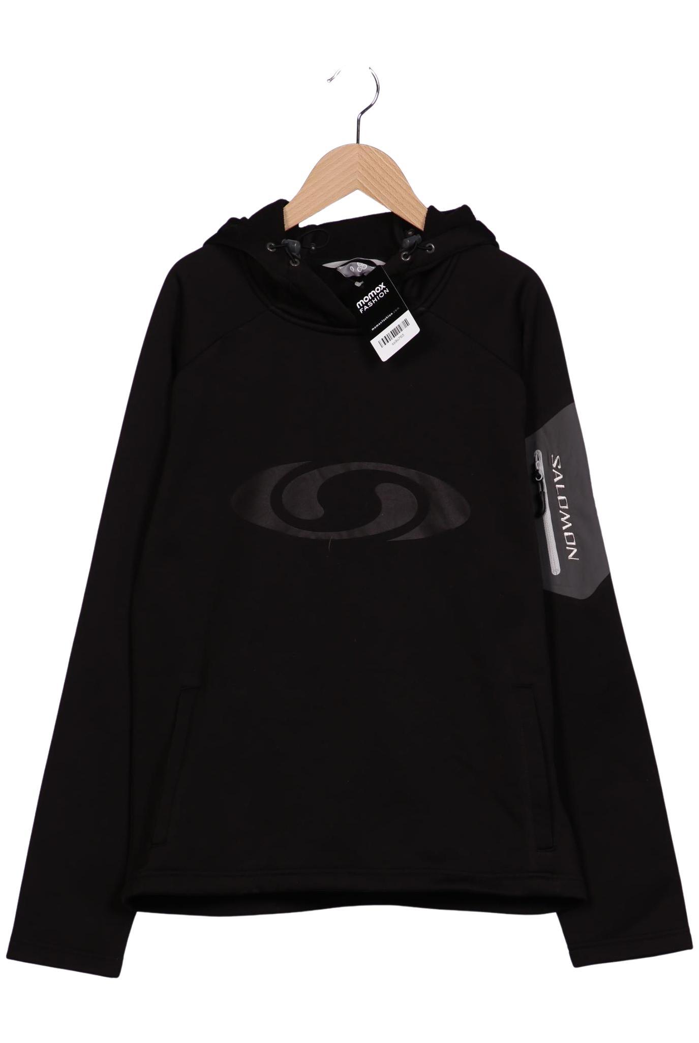 Thumbnail - Salomon Herren Kapuzenpullover, schwarz, Gr. 48