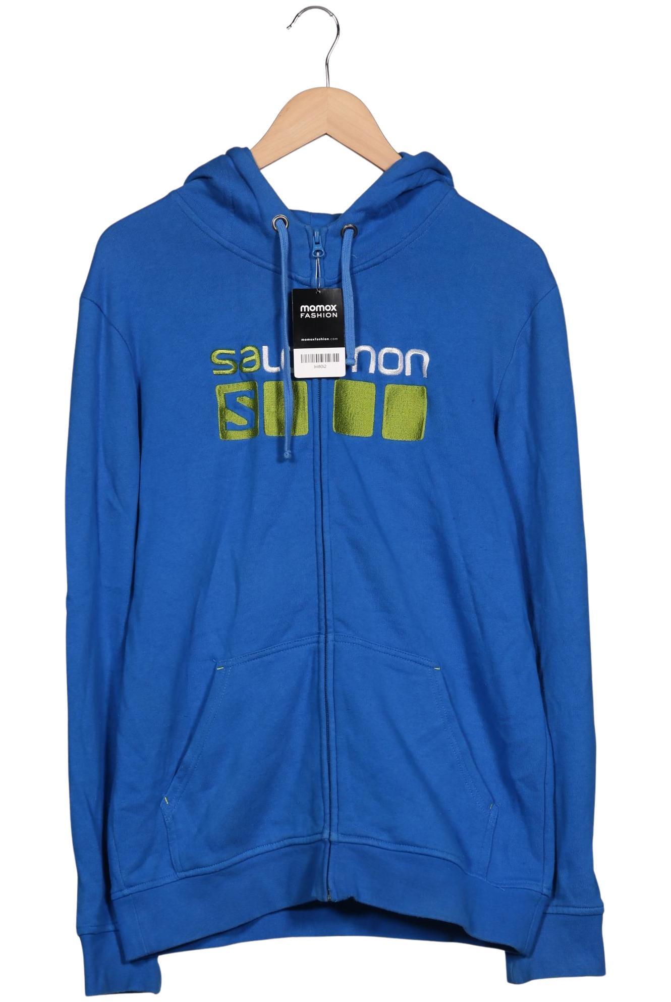 Thumbnail - Salomon Herren Kapuzenpullover, blau, Gr. 48