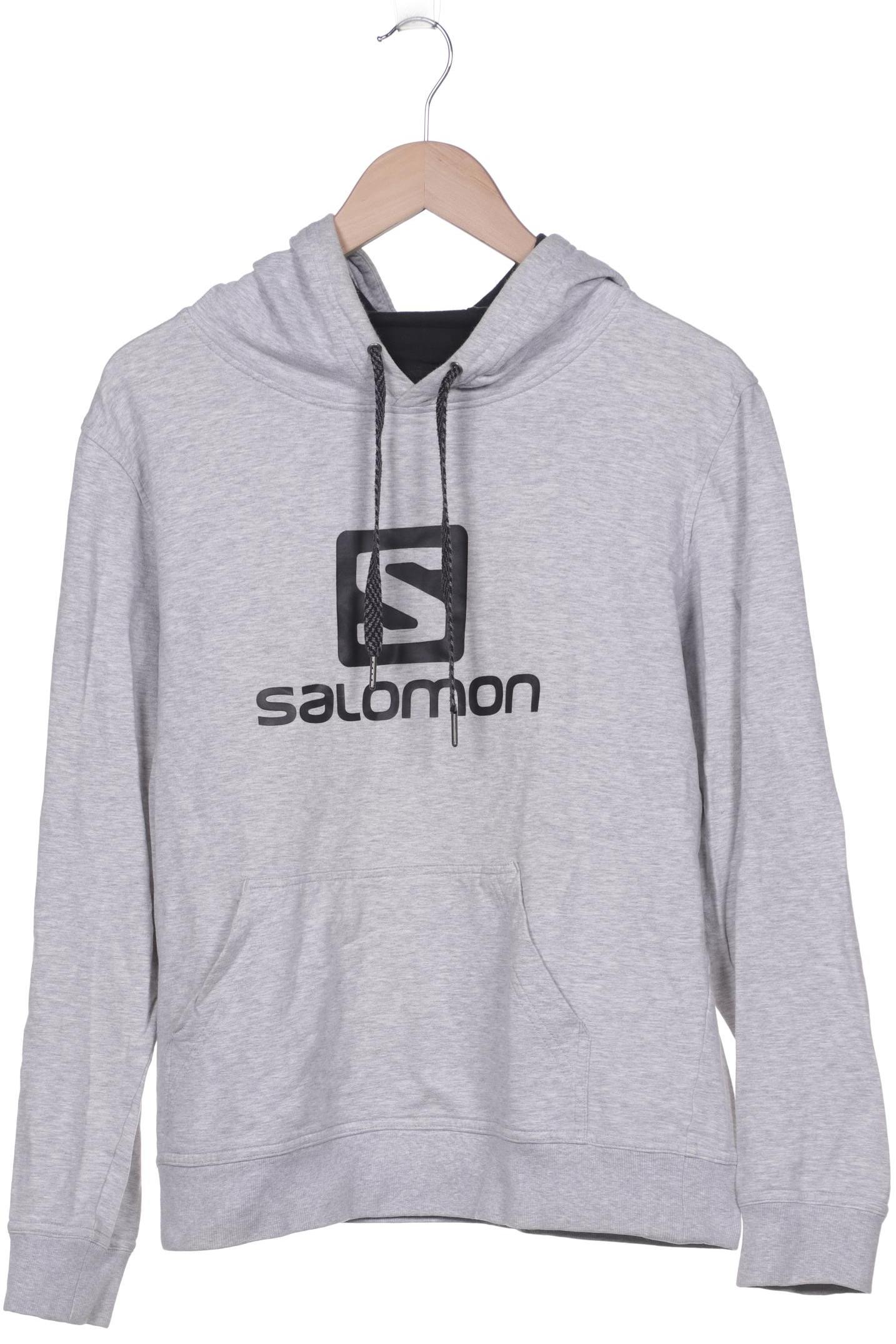 

Salomon Herren Kapuzenpullover, grau, Gr. 48