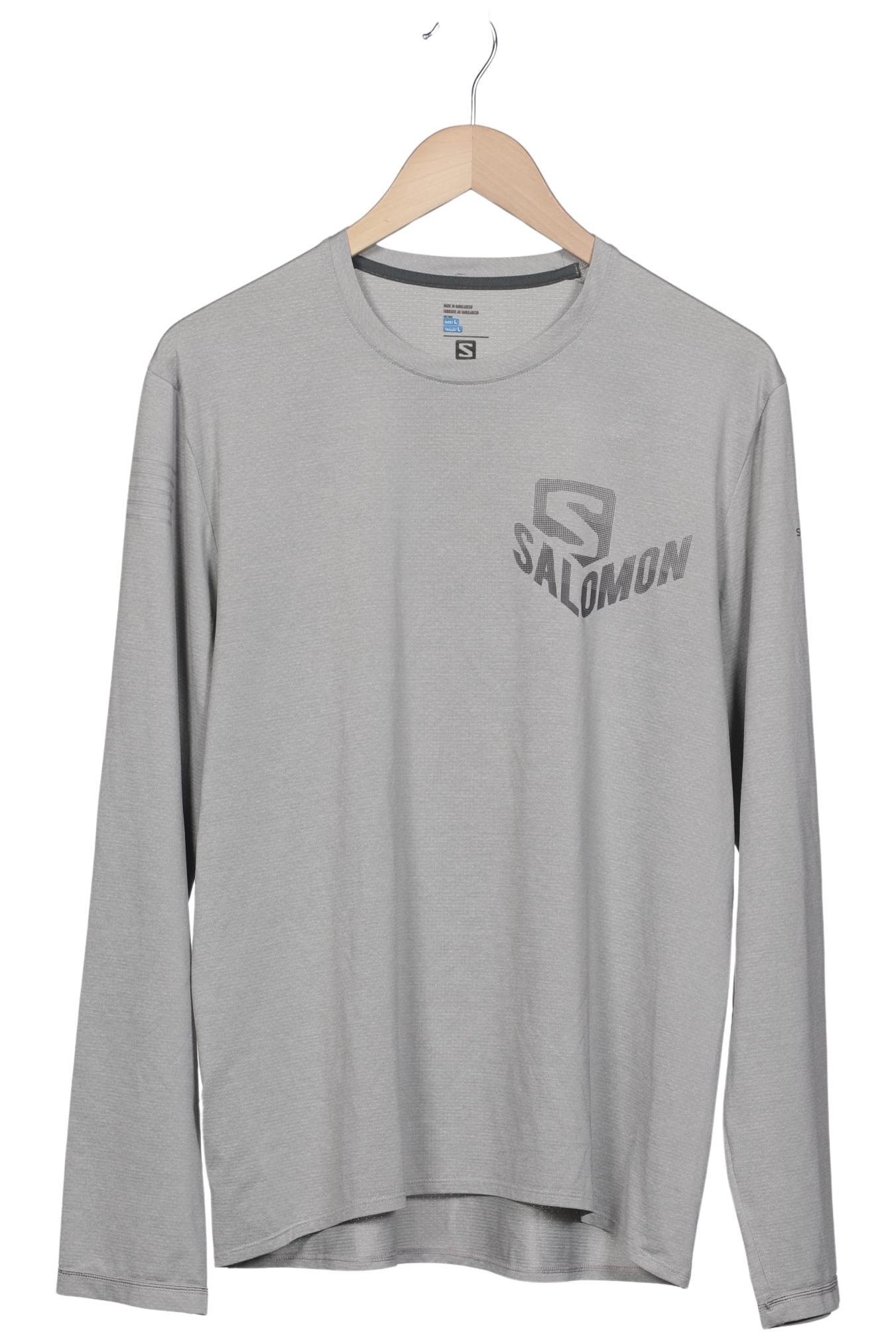 

Salomon Herren Langarmshirt, grau, Gr. 52