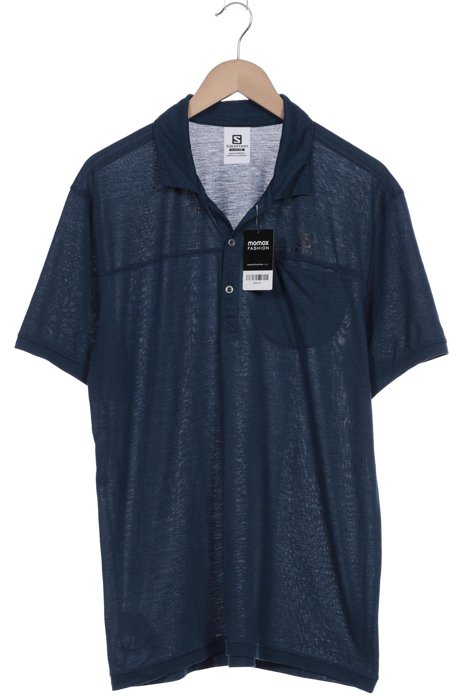 

Salomon Herren Poloshirt, marineblau, Gr. 56
