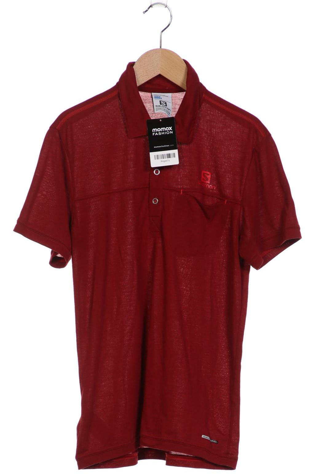 

Salomon Herren Poloshirt, bordeaux, Gr. 46
