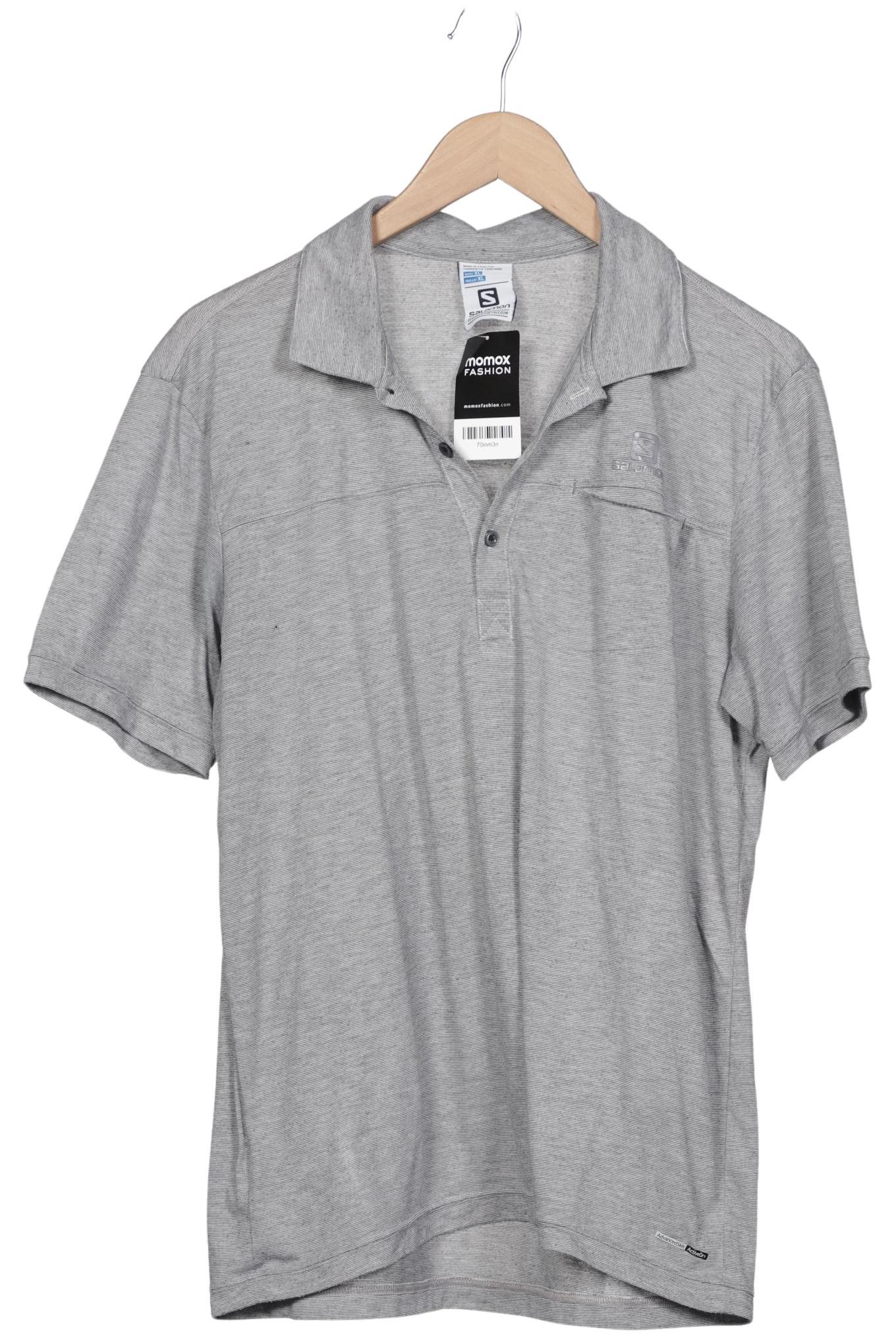 

Salomon Herren Poloshirt, grau, Gr. 54