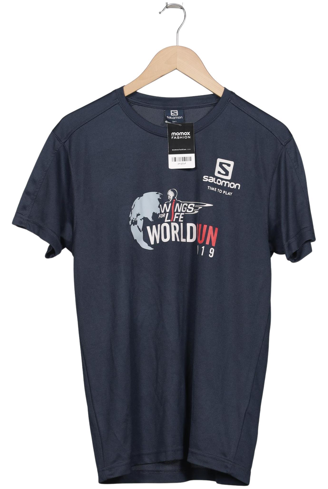 Thumbnail - Salomon Herren T-Shirt, marineblau, Gr. 52