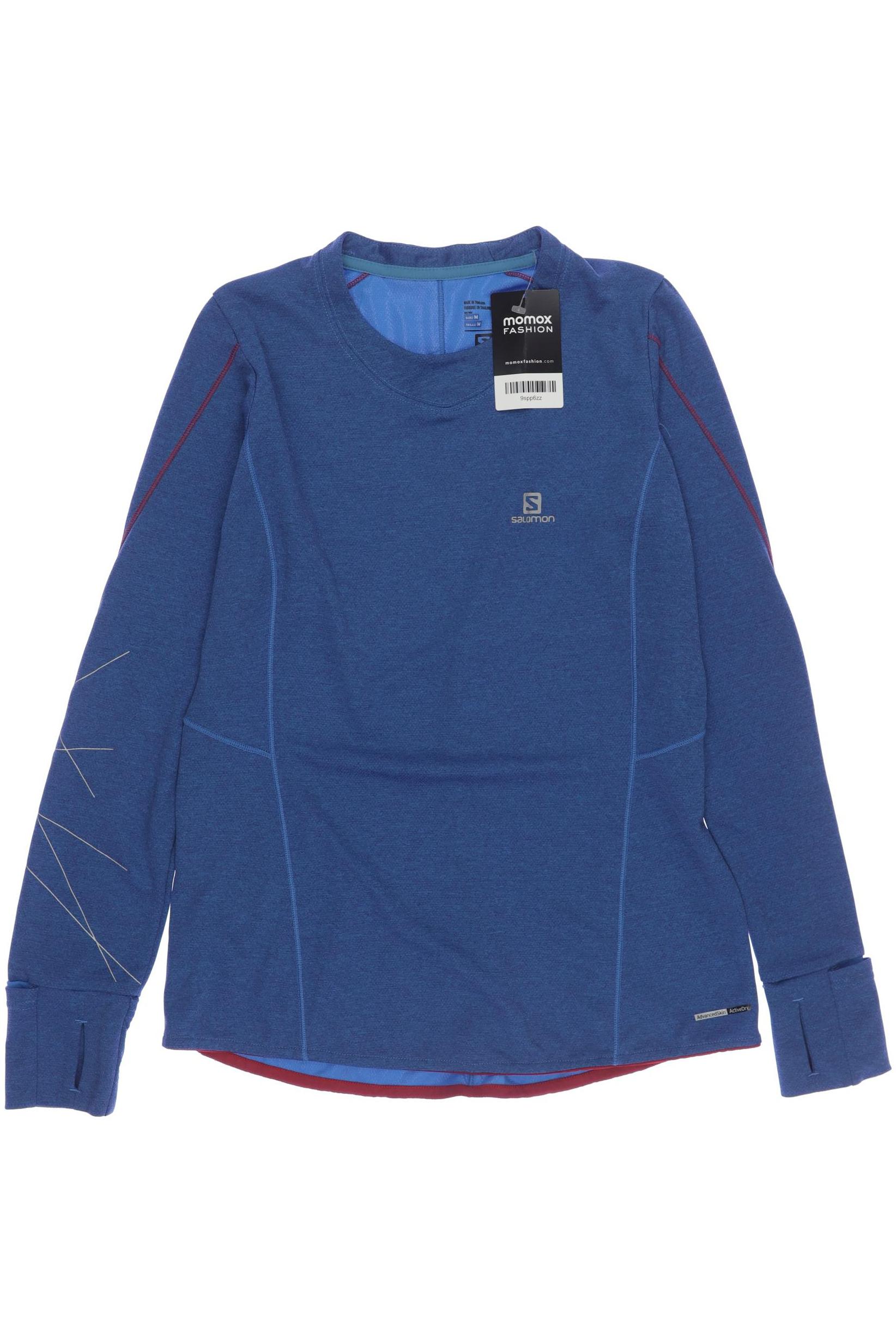 

Salomon Herren Langarmshirt, blau, Gr. 152