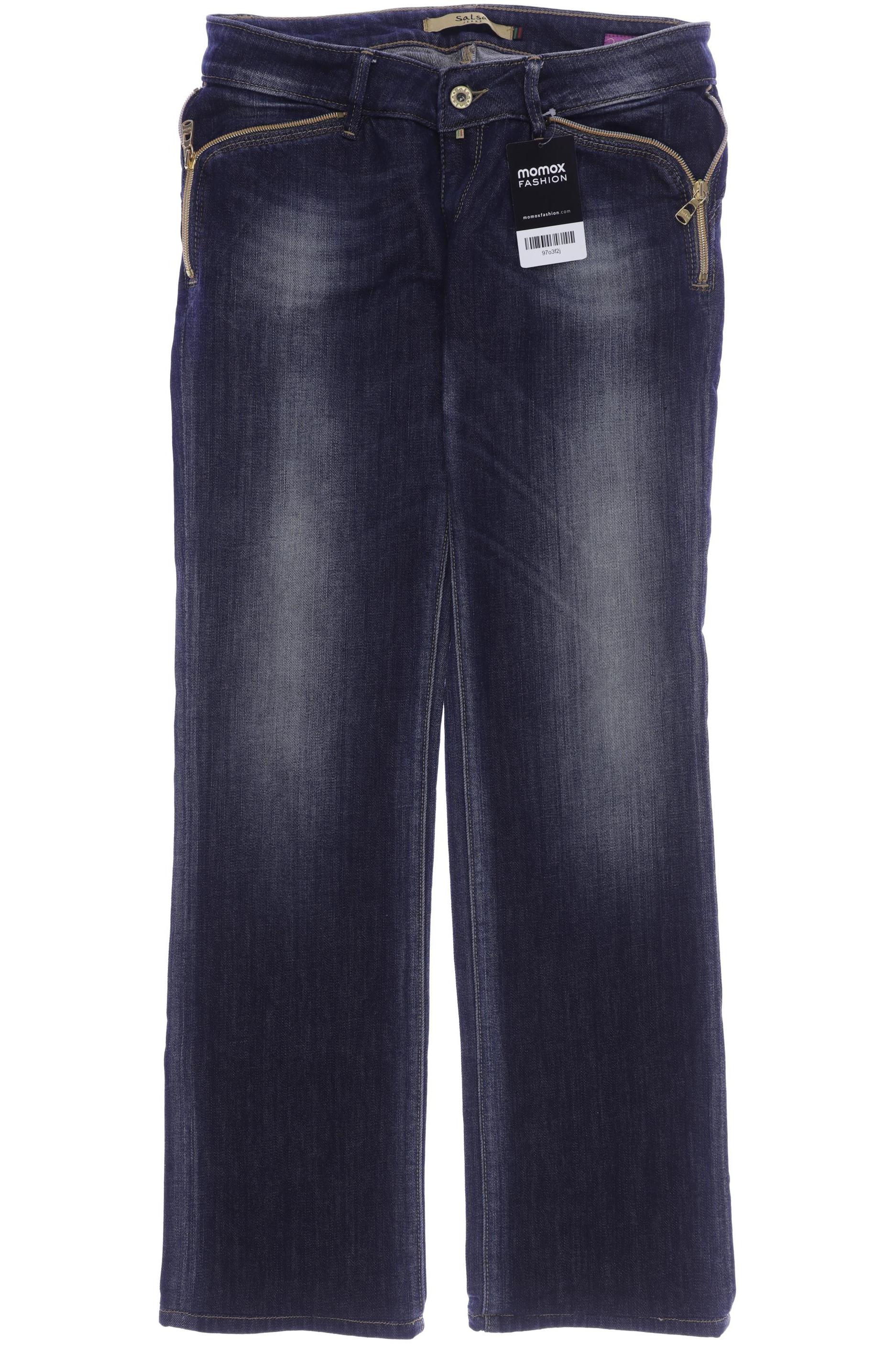 

Salsa Damen Jeans, marineblau, Gr. 30