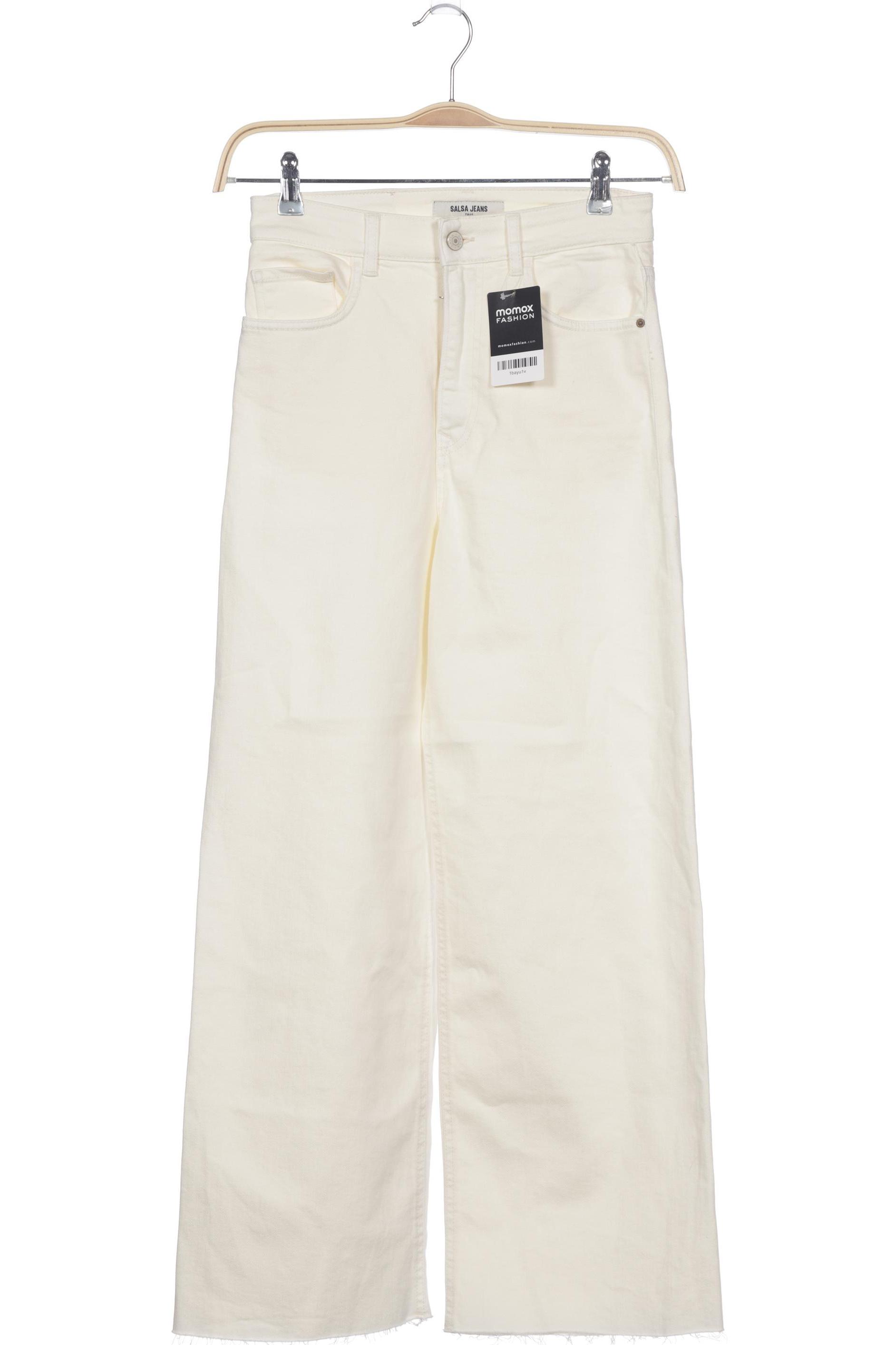 

Salsa Damen Jeans, cremeweiß, Gr. 28