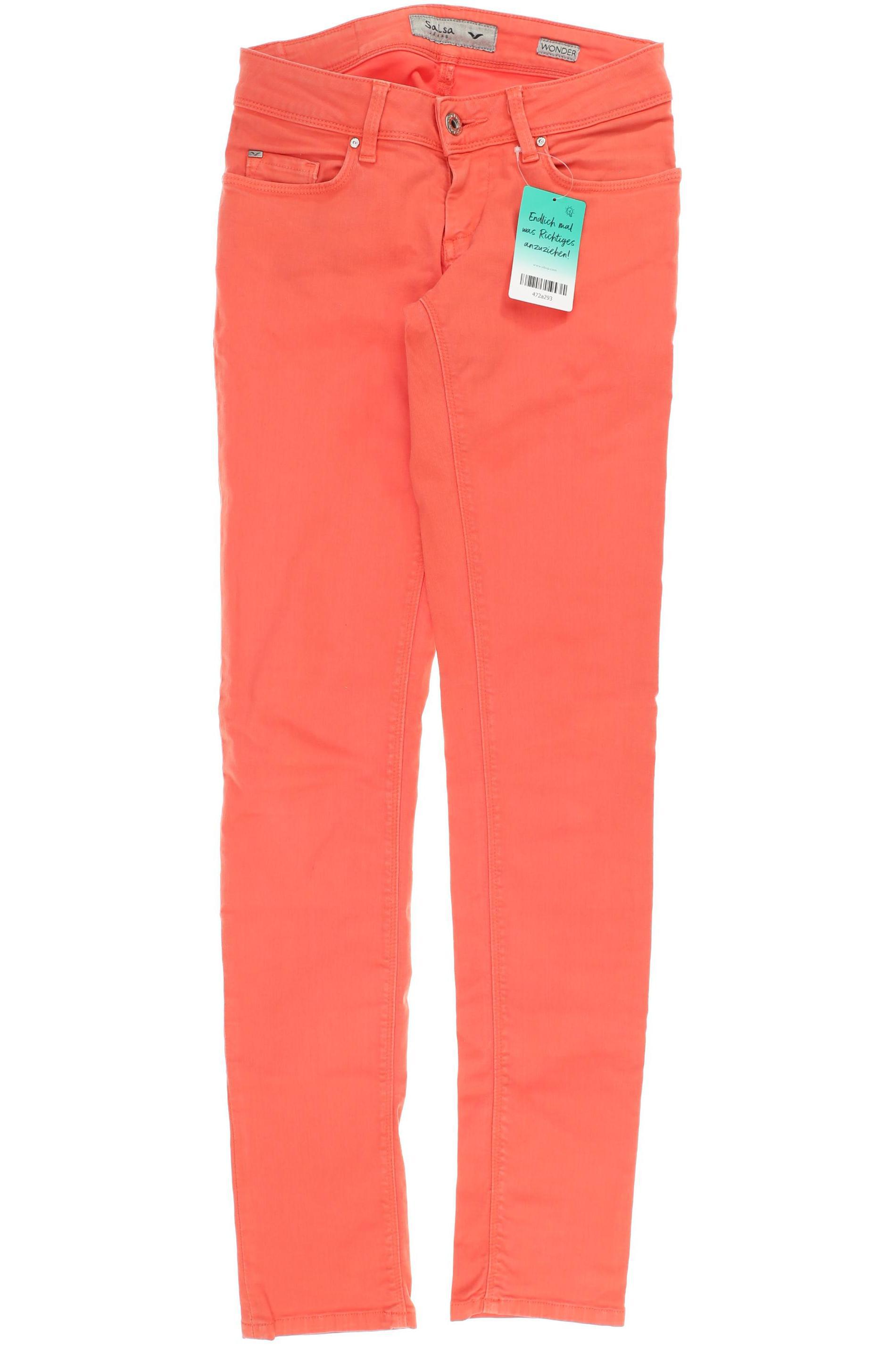 

Salsa Damen Jeans, rot, Gr. 26