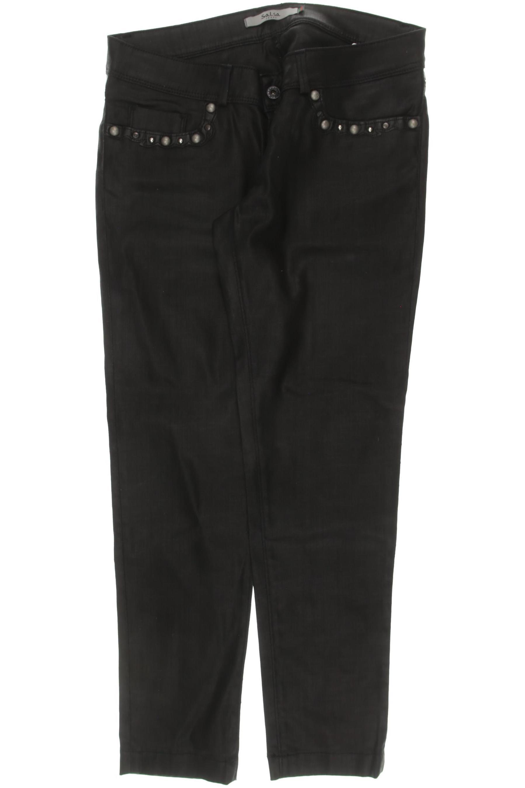

Salsa Damen Jeans, schwarz, Gr. 30