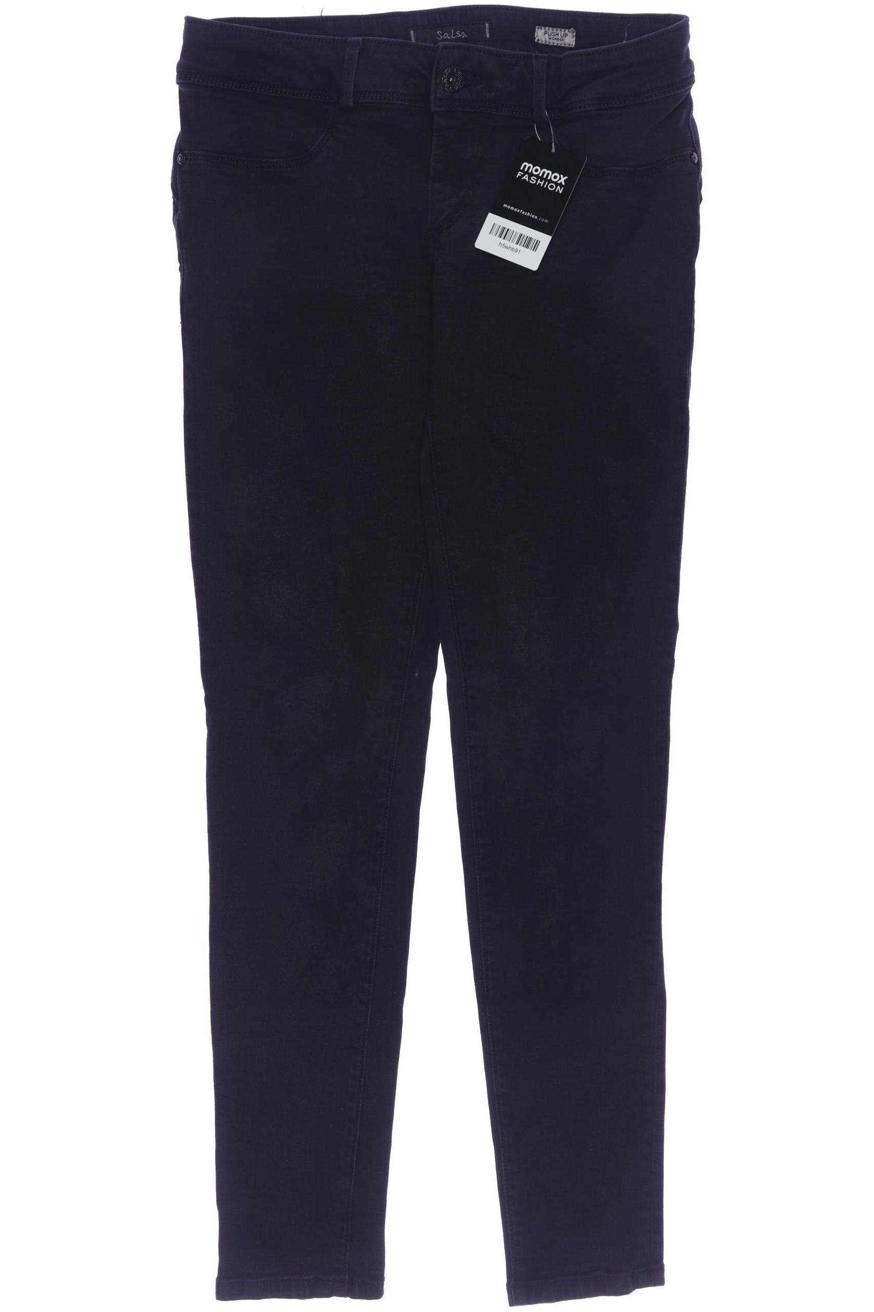 

Salsa Damen Jeans, schwarz, Gr. 40