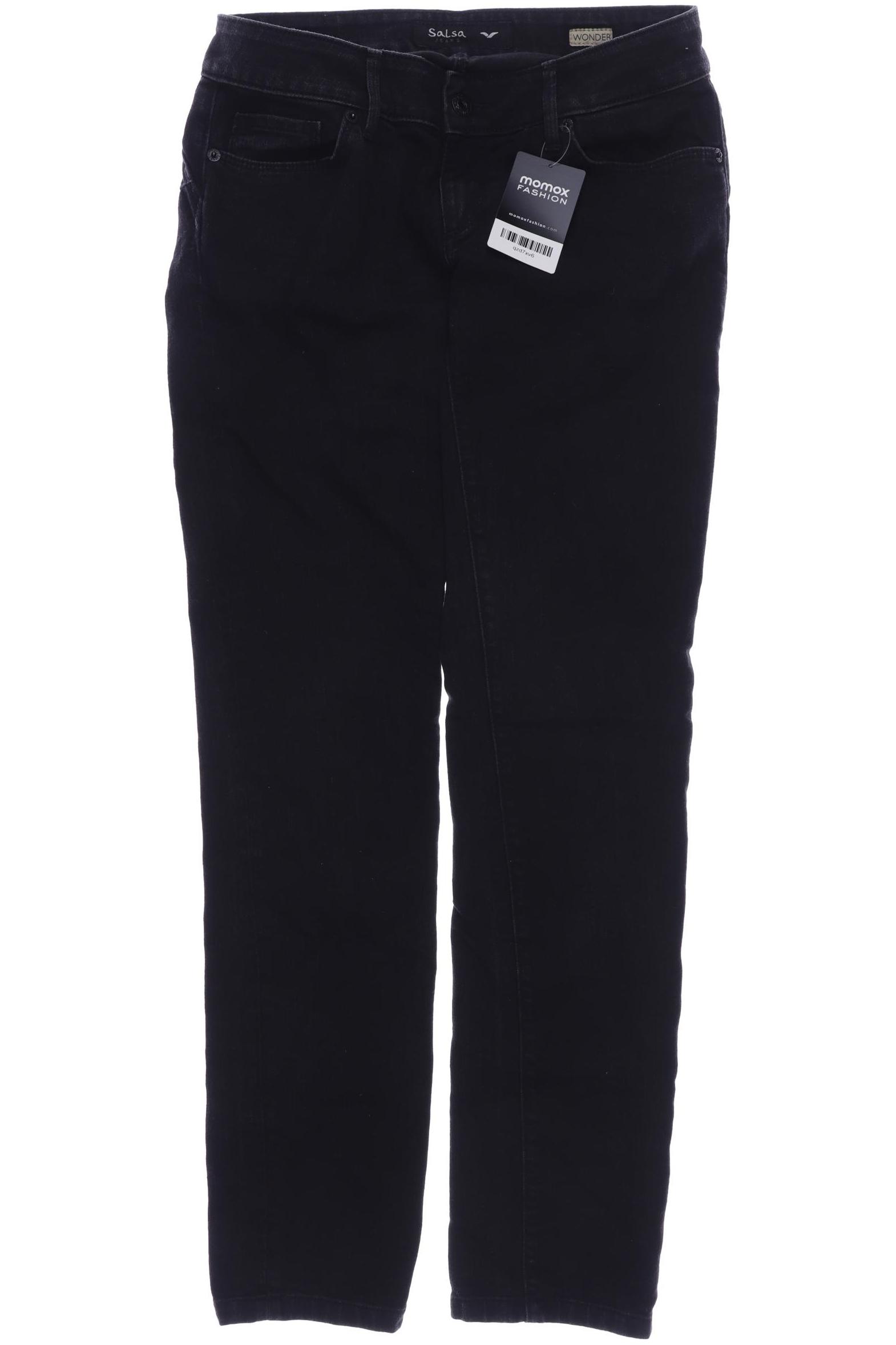 

Salsa Damen Jeans, schwarz, Gr. 38