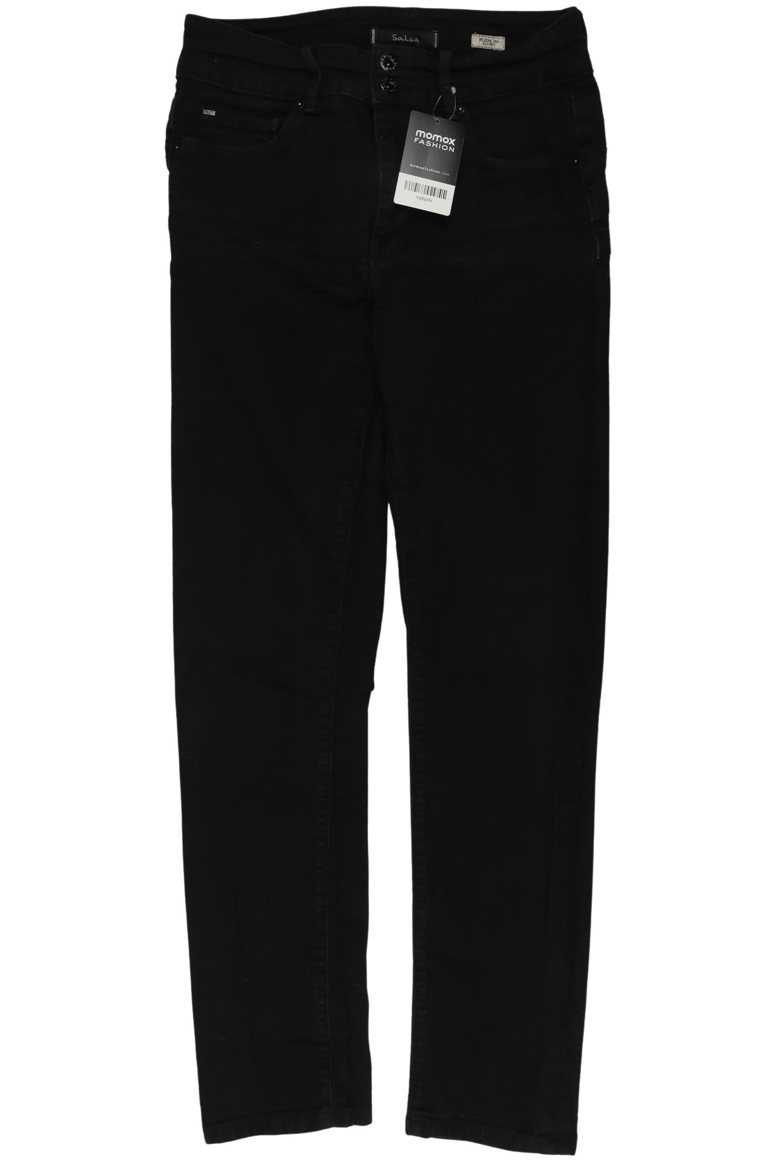 

Salsa Damen Jeans, schwarz, Gr. 26