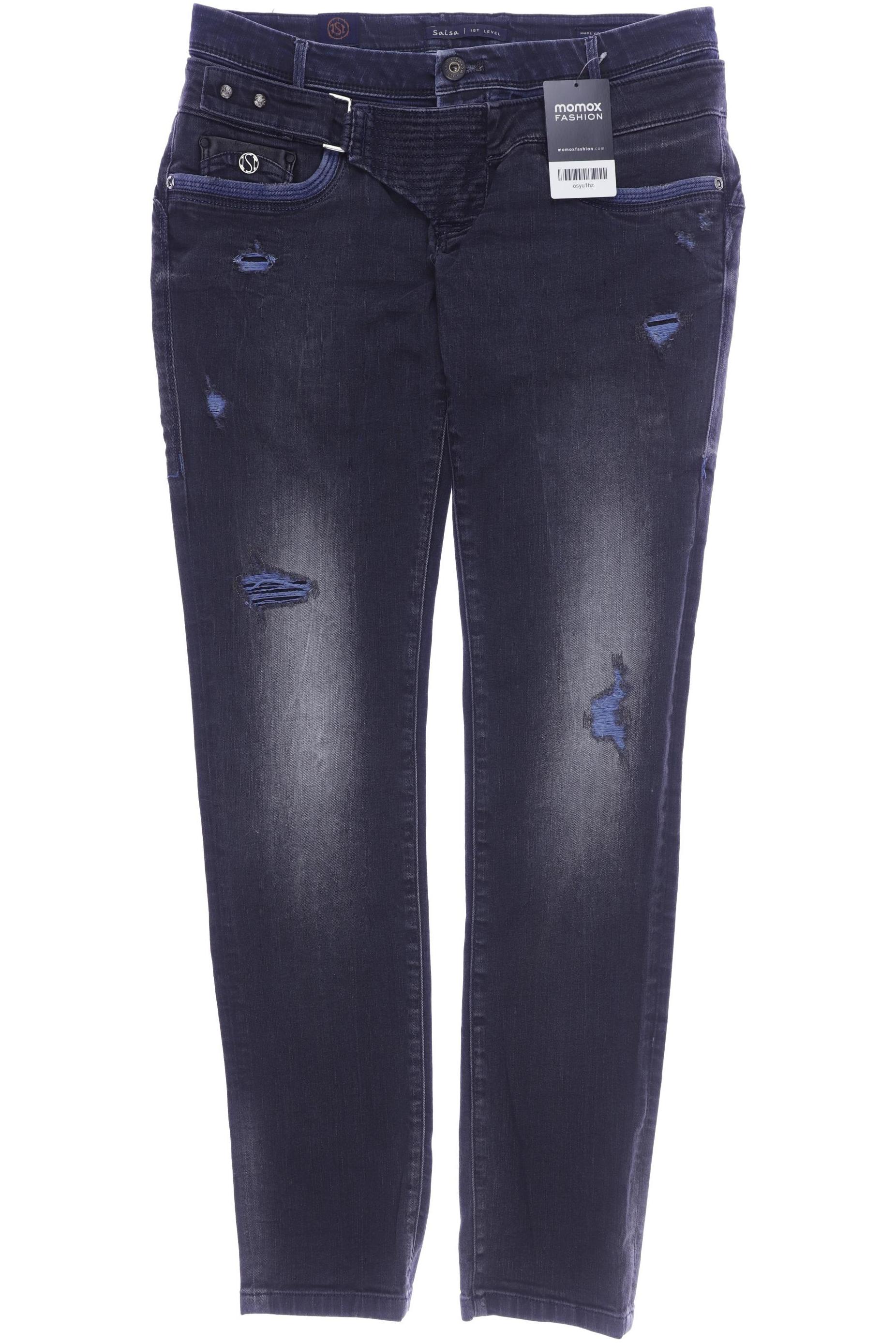 

Salsa Damen Jeans, marineblau, Gr. 42