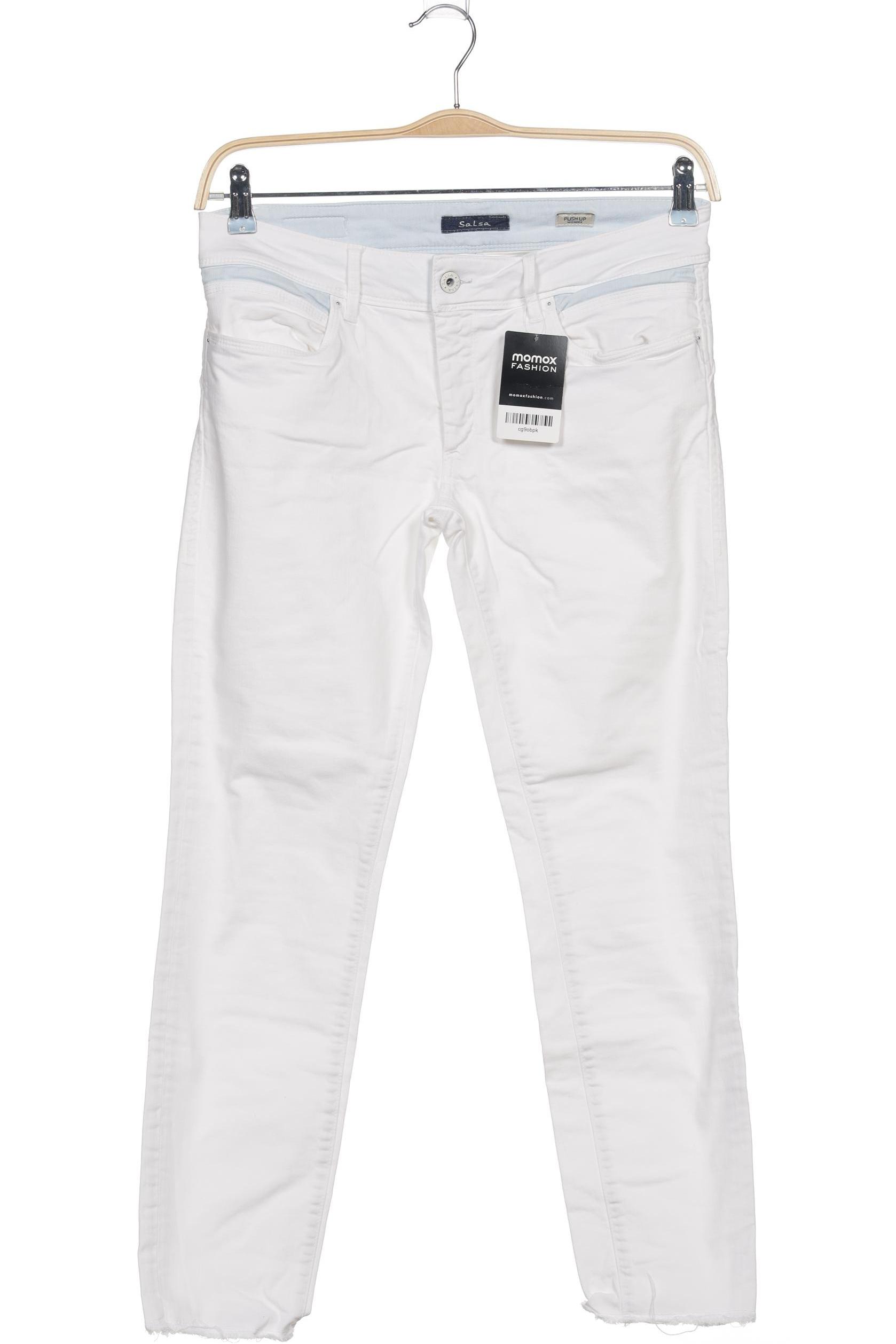 

Salsa Damen Jeans, weiß, Gr. 31