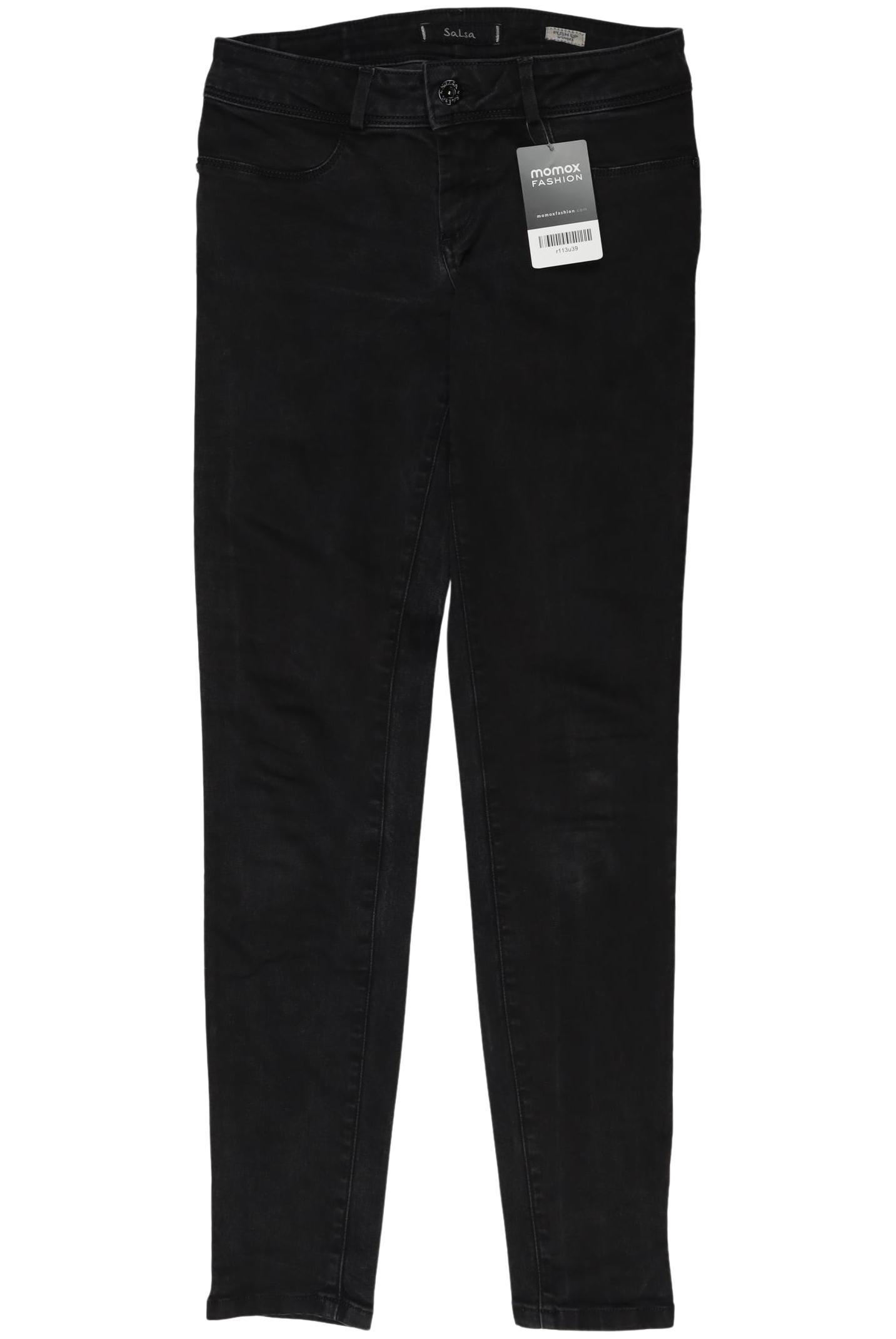 

Salsa Damen Jeans, schwarz, Gr. 27